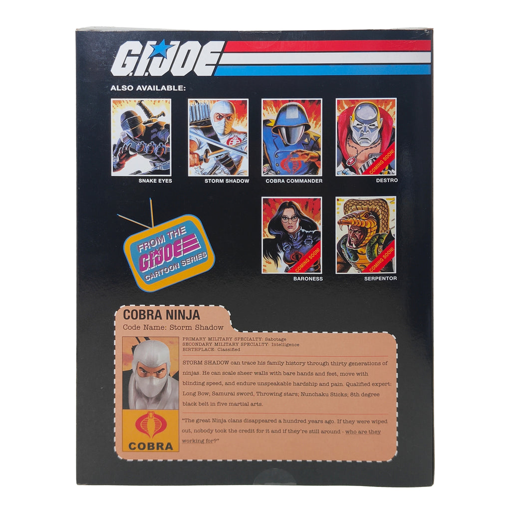 G.I. Joe Storm Shadow Cartoon Series PCS 1/8 Scale Statue
