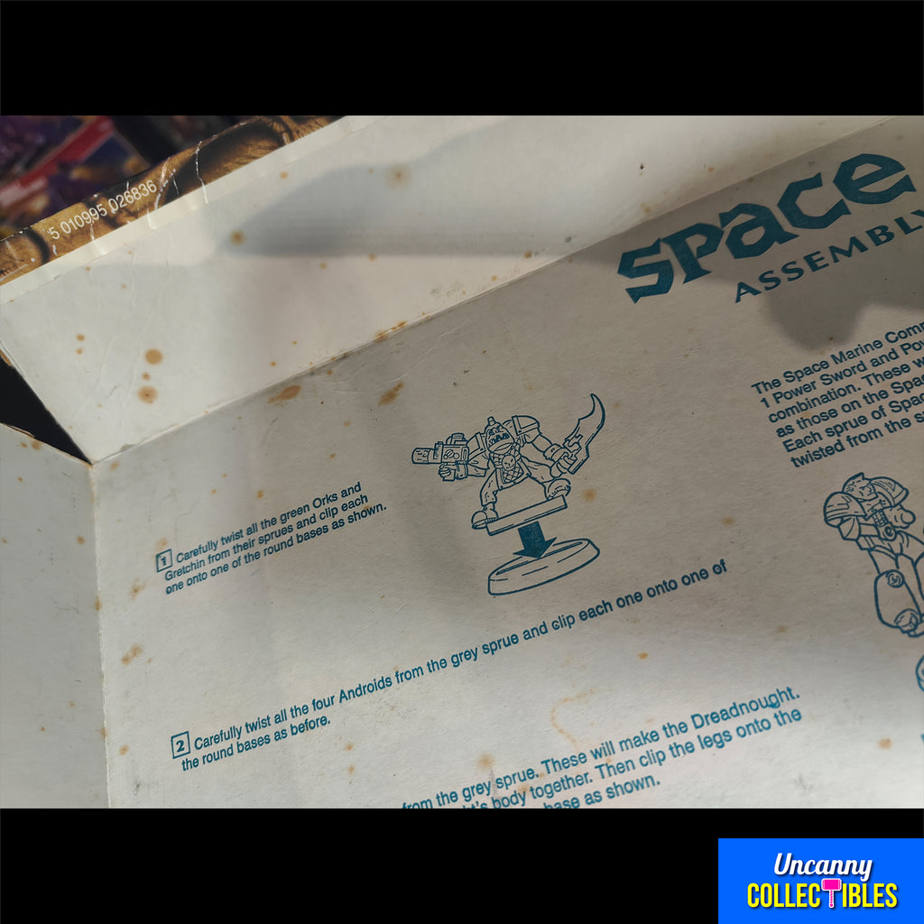 Games Workshop Space Crusade Board Game 1990 Not Complete