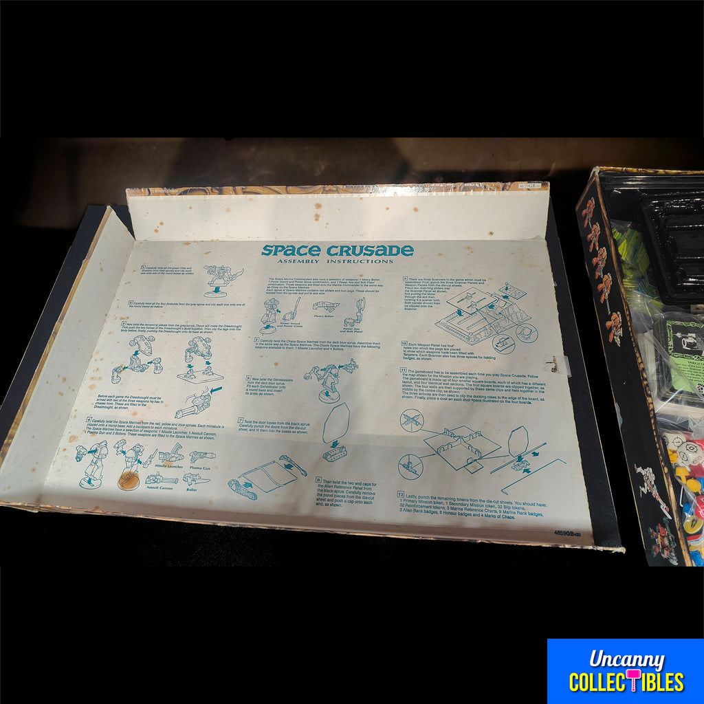 Games Workshop Space Crusade Board Game 1990 Not Complete