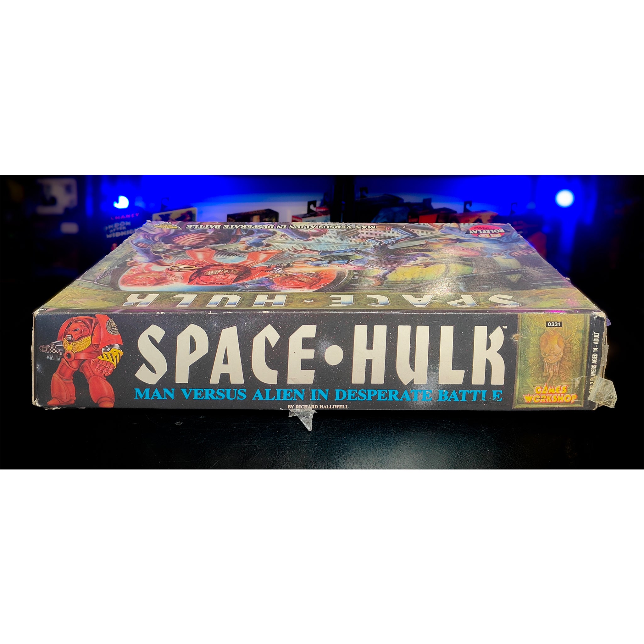 Games Workshop Warhammer 40000 Space Hulk 1989 With Deathwing Expansion Bundle