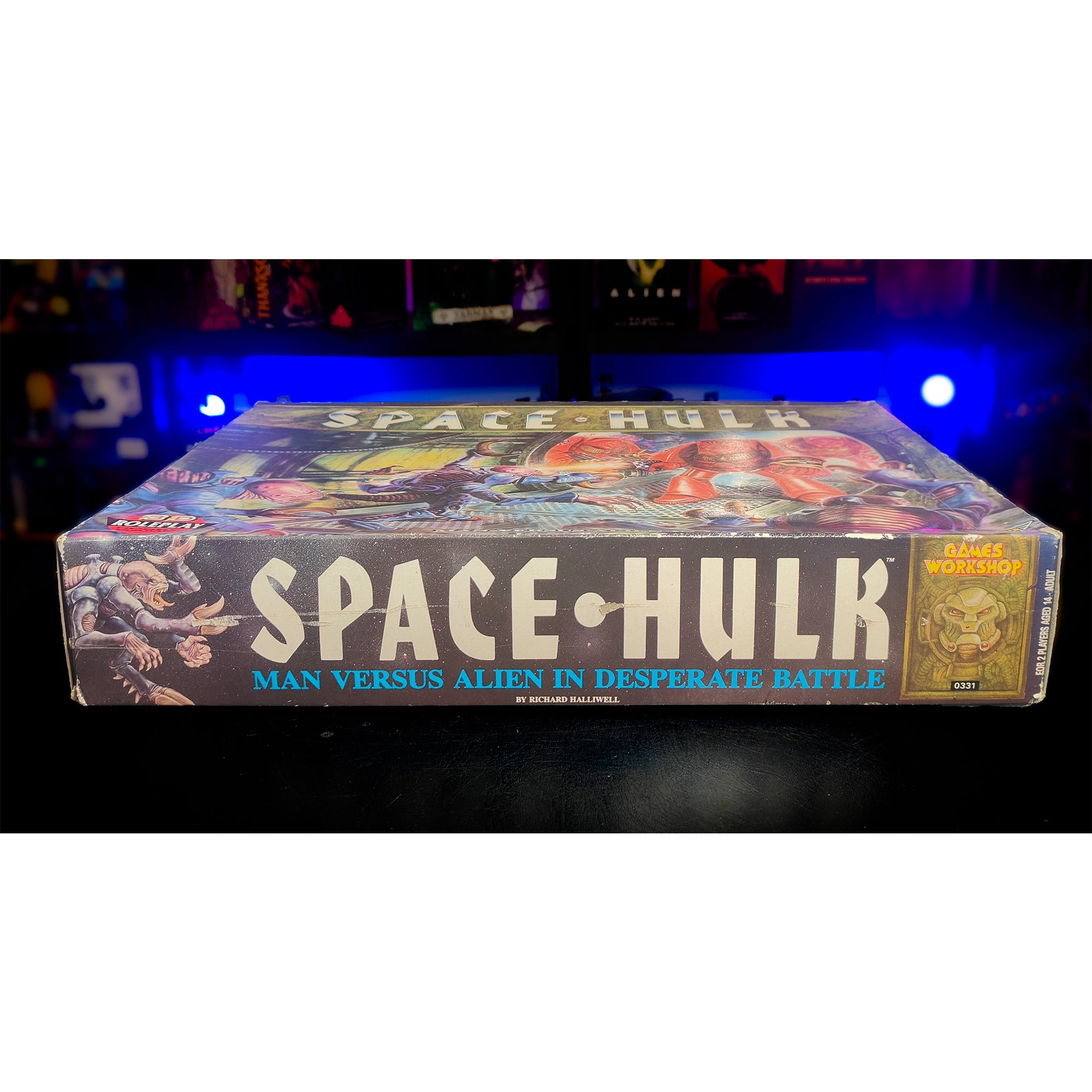 Games Workshop Warhammer 40000 Space Hulk 1989 With Deathwing Expansion Bundle