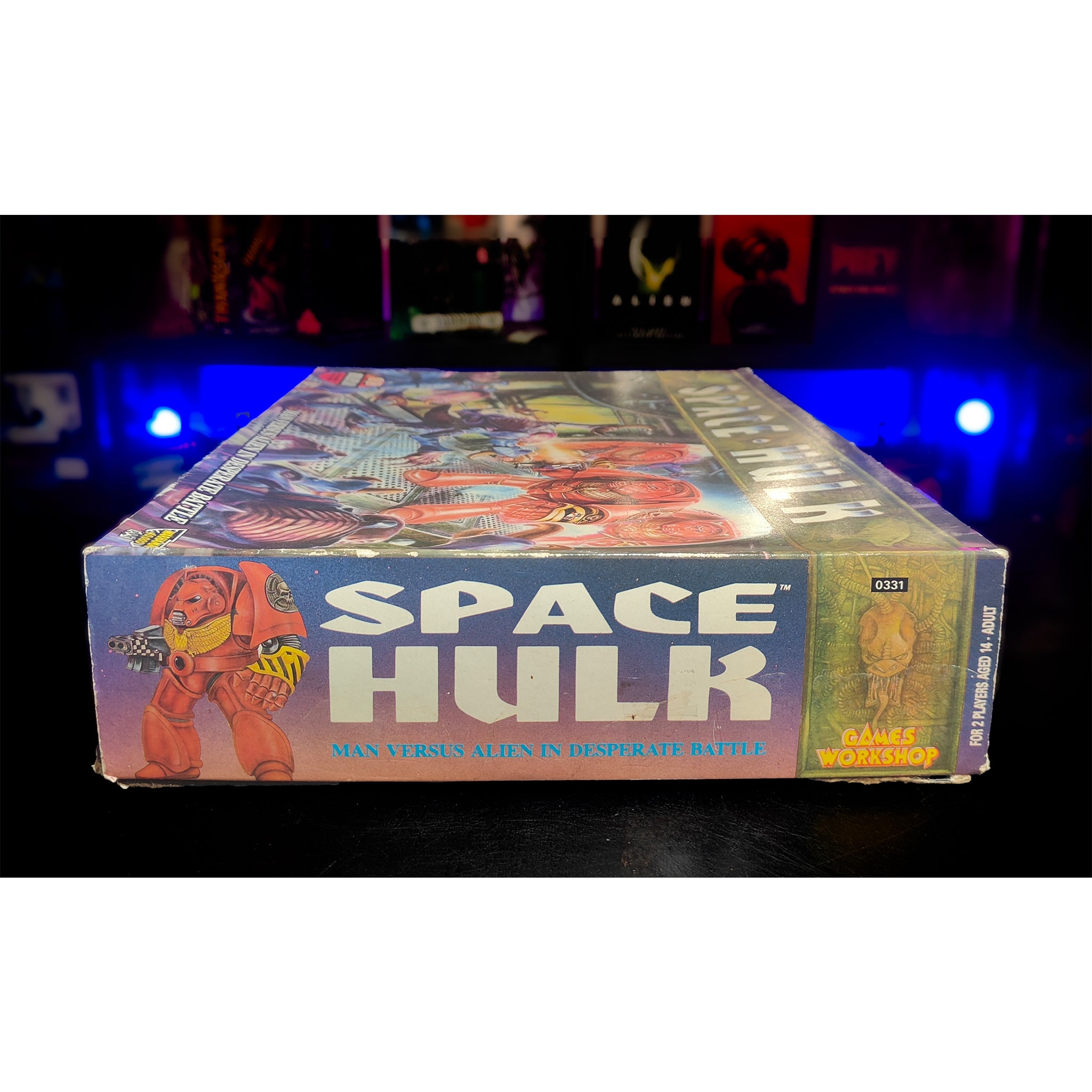Games Workshop Warhammer 40000 Space Hulk 1989 With Deathwing Expansion Bundle
