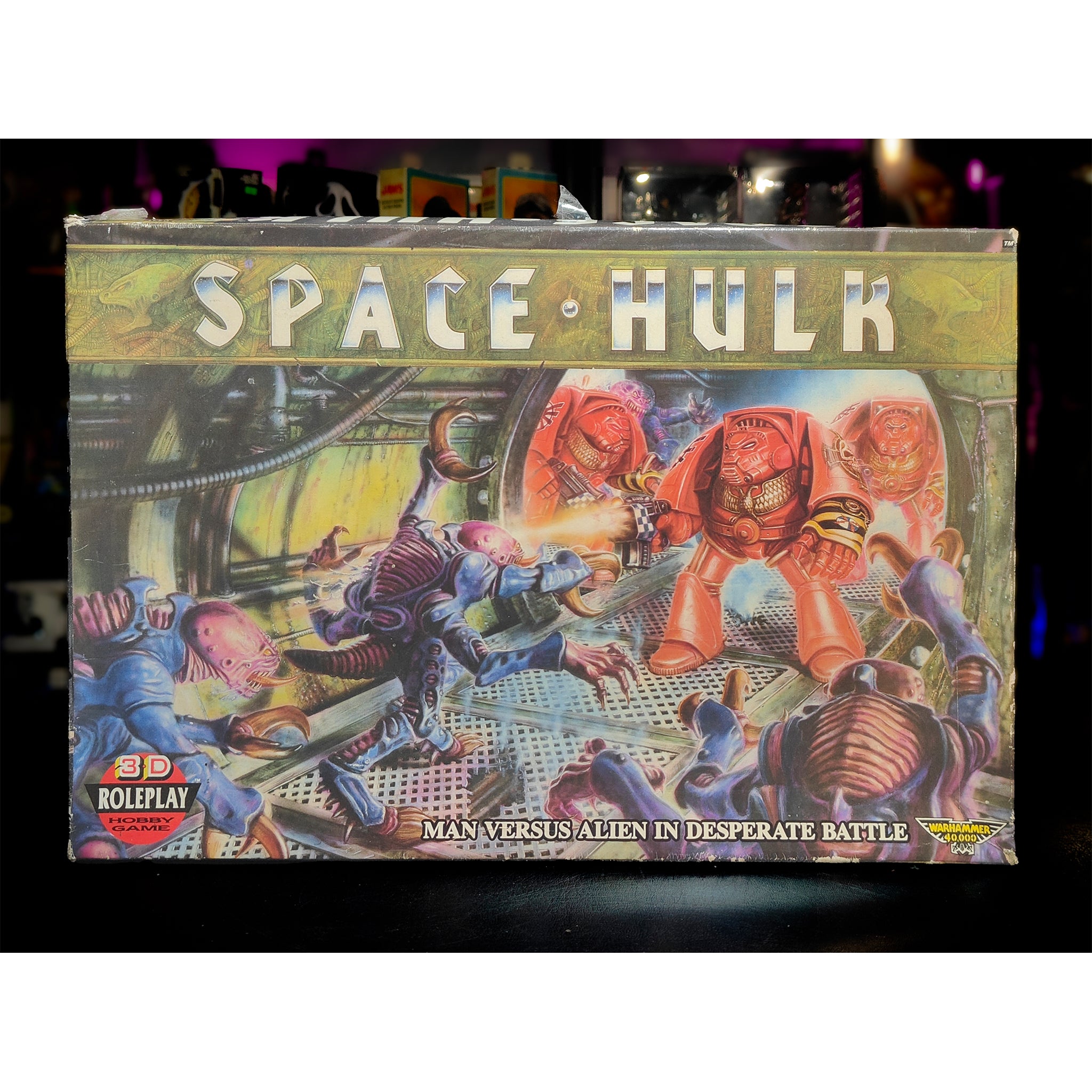 Games Workshop Warhammer 40000 Space Hulk 1989 With Deathwing Expansion Bundle