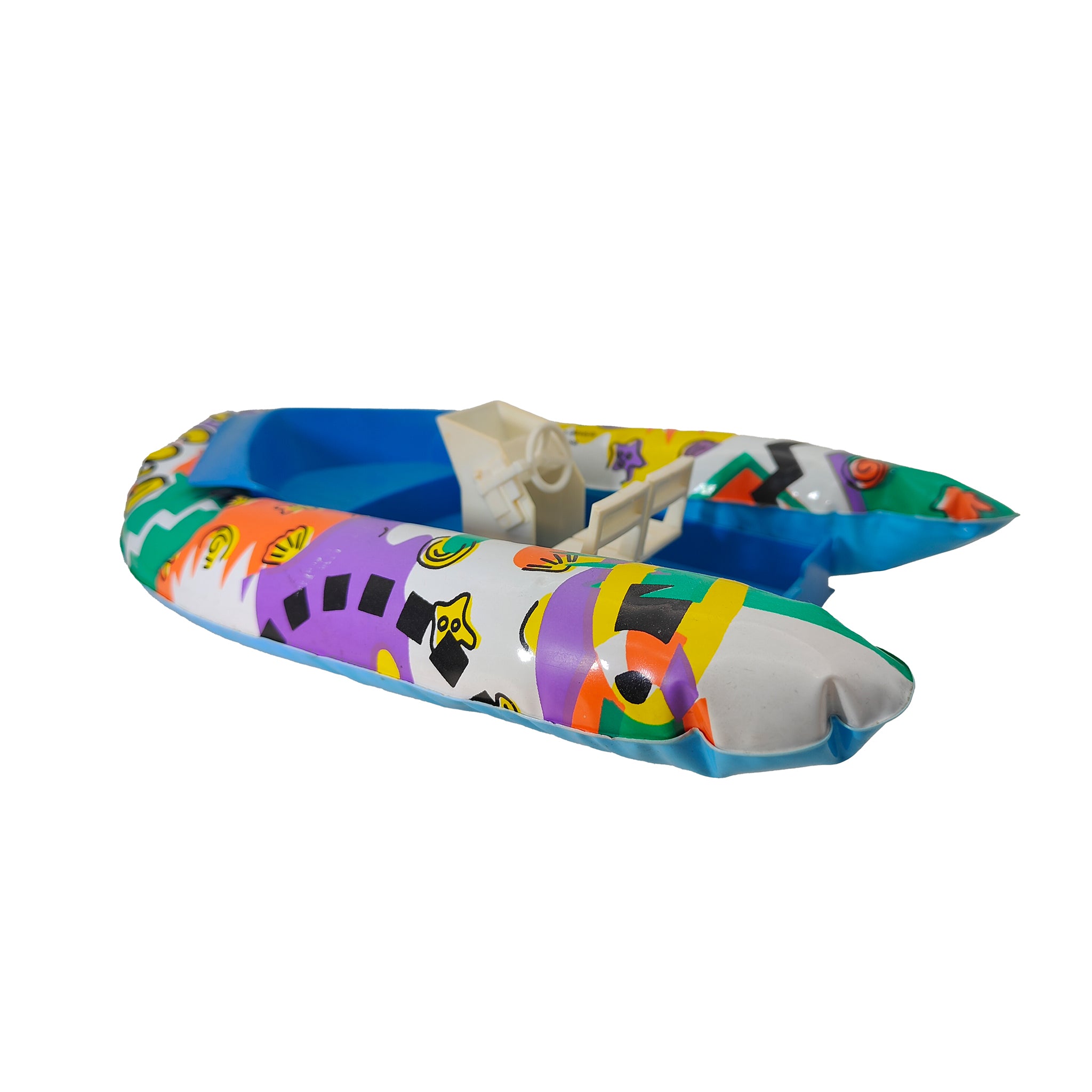 Generic Inflatable Speed Boat Dinghy 3.75 Inch Action Figures