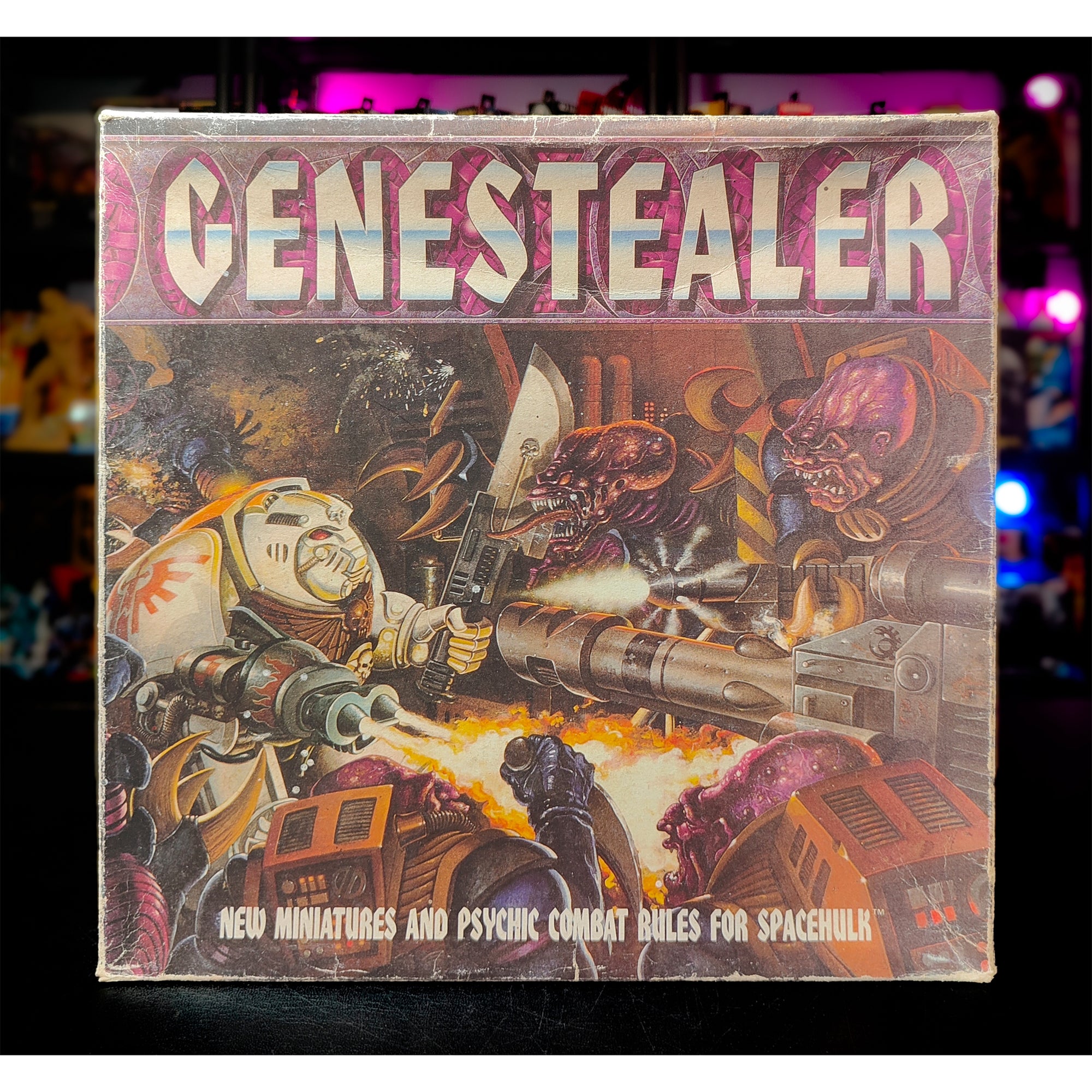 Genestealer Expansion For 1st Edition Space Hulk Games Workshop 1990 0334 Incomplete