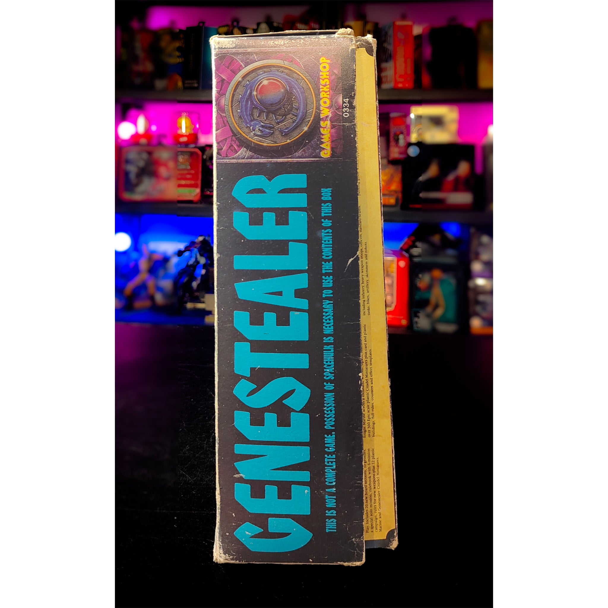 Genestealer Expansion For 1st Edition Space Hulk Games Workshop 1990Â 0334 Incomplete – Warhammer 40k, Games Workshop, -, 1990, pre-owned collector piece, Uncanny Collectibles Dublin Ireland