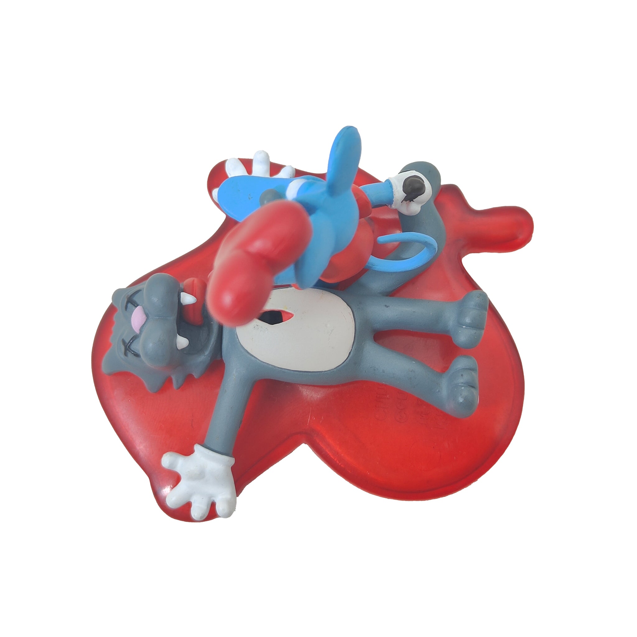 The Simpsons Itchy and Scratchy Gentle Giant Busts Ups Mini Diorama – The Simpsons, Gentle Giant Studios, 8 cm, pre-owned collector piece, Uncanny Collectibles Dublin Ireland