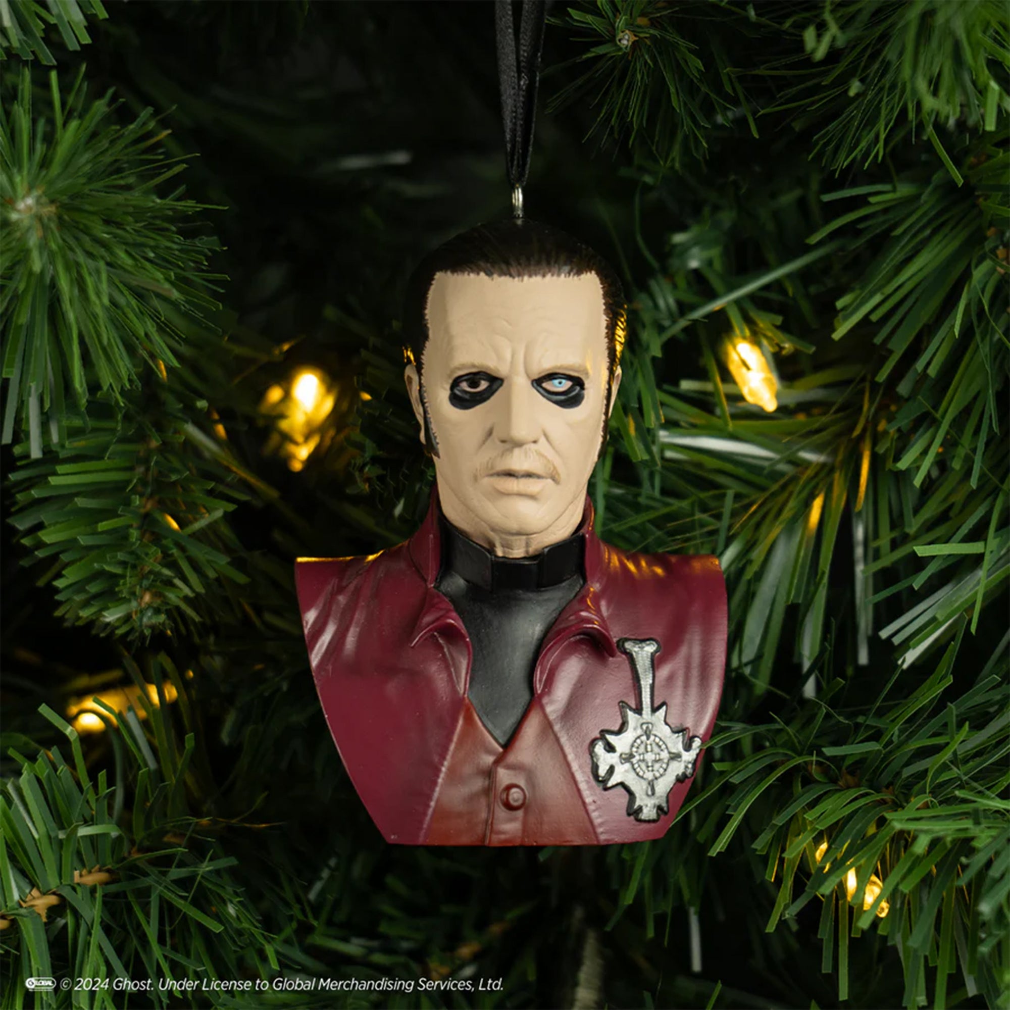 Ghost Cardinal Copia Trick Or Treat Studios Holiday Horrors Ornament 9cm