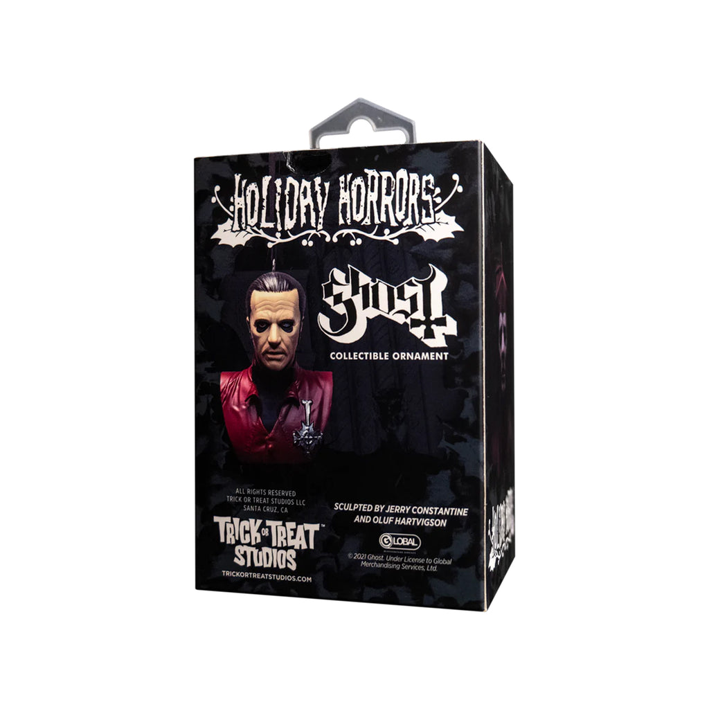 Ghost Cardinal Copia Trick Or Treat Studios Holiday Horrors Ornament 9cm