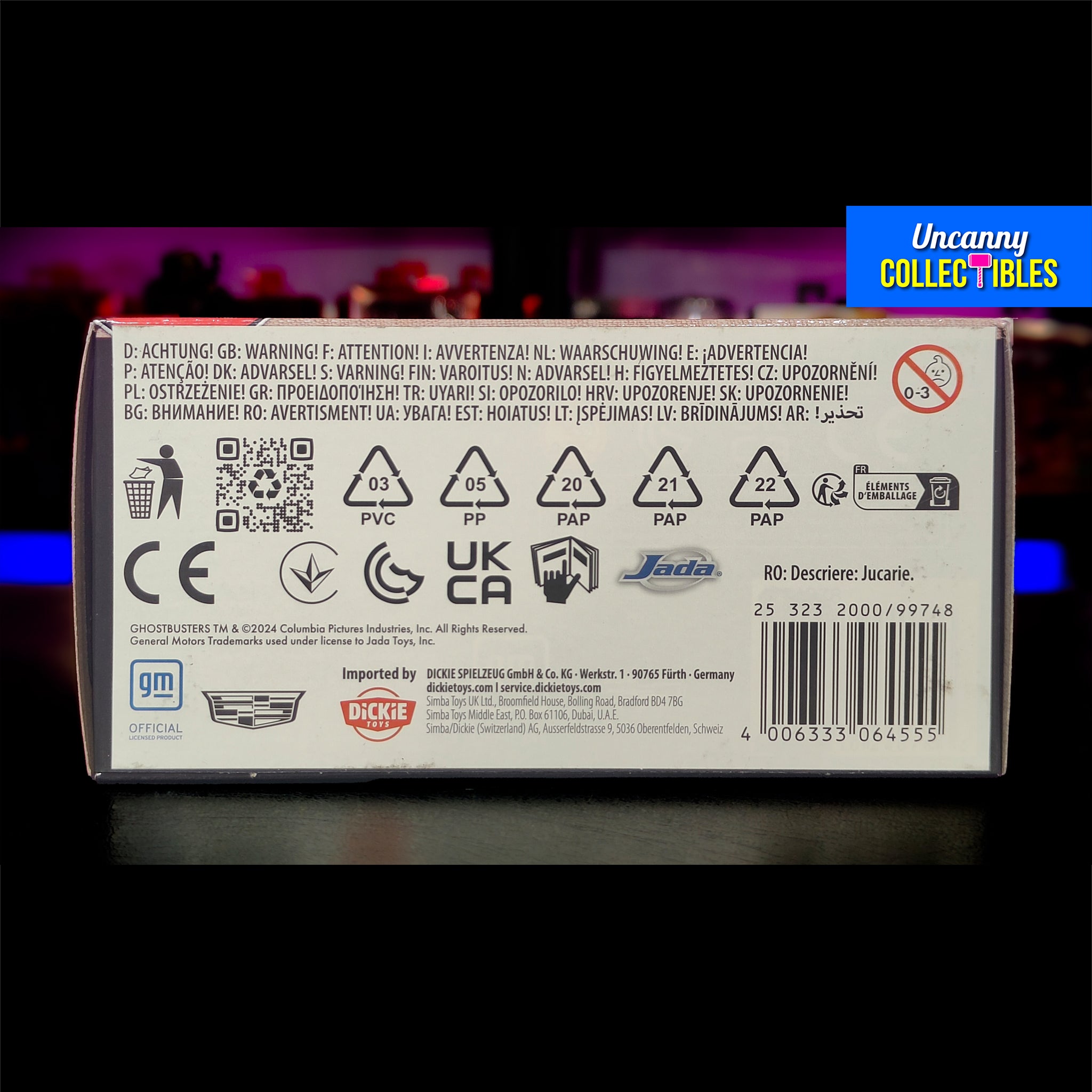 Ghostbusters Ecto-1 1:32 Scale Jada Toys Diecast Model – Ghostbusters, Jada Toys, 12 cm, 2024, brand new collector item, Uncanny Collectibles Dublin Ireland