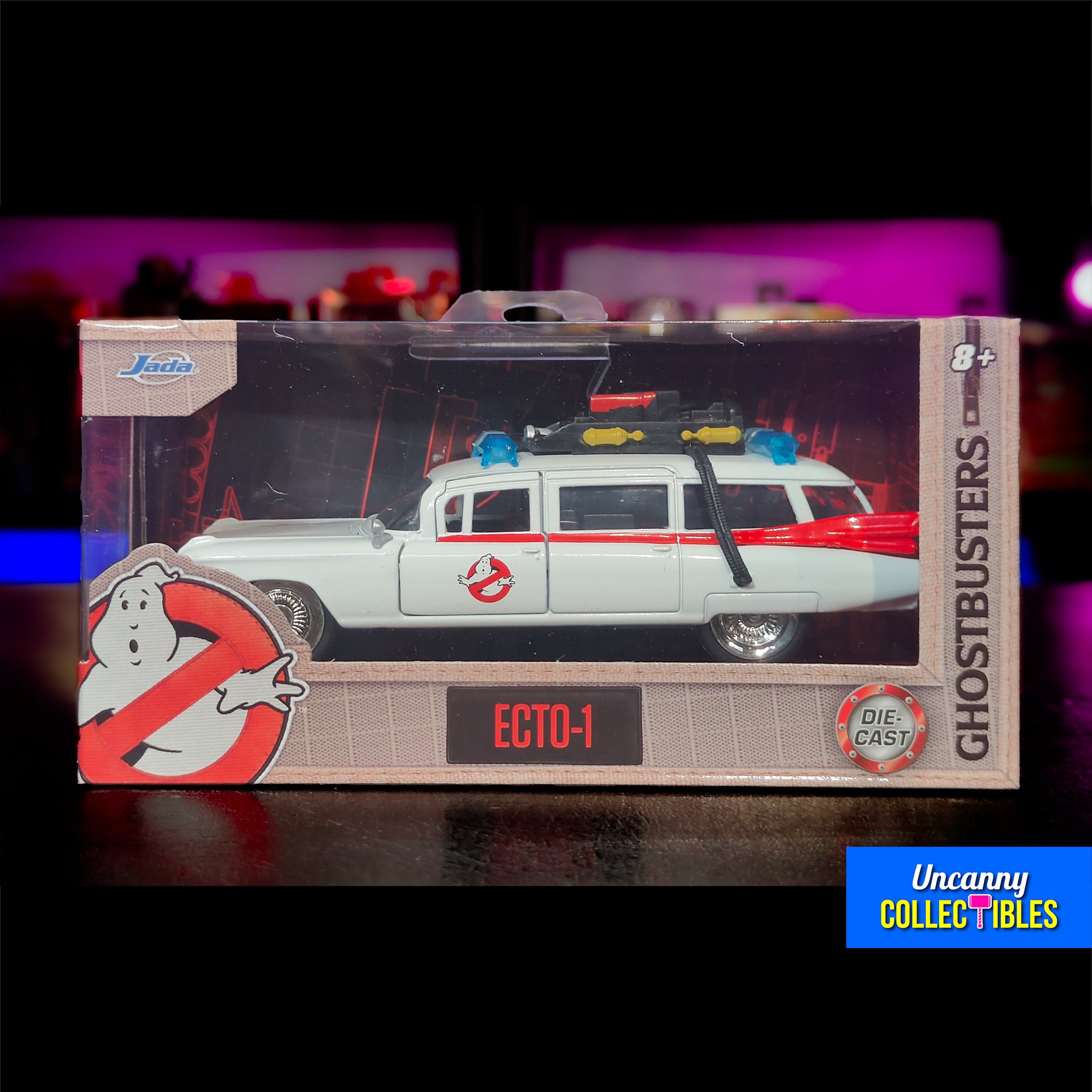 Ghostbusters Ecto-1 1:32 Scale Jada Toys Diecast Model – Ghostbusters, Jada Toys, 12 cm, 2024, brand new collector item, Uncanny Collectibles Dublin Ireland