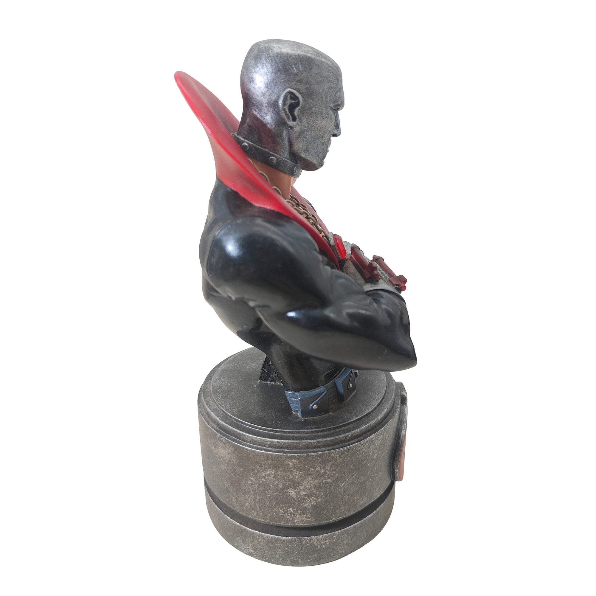 GI Joe Destro Mini Resin Bust Palisades Hasbro 15cm