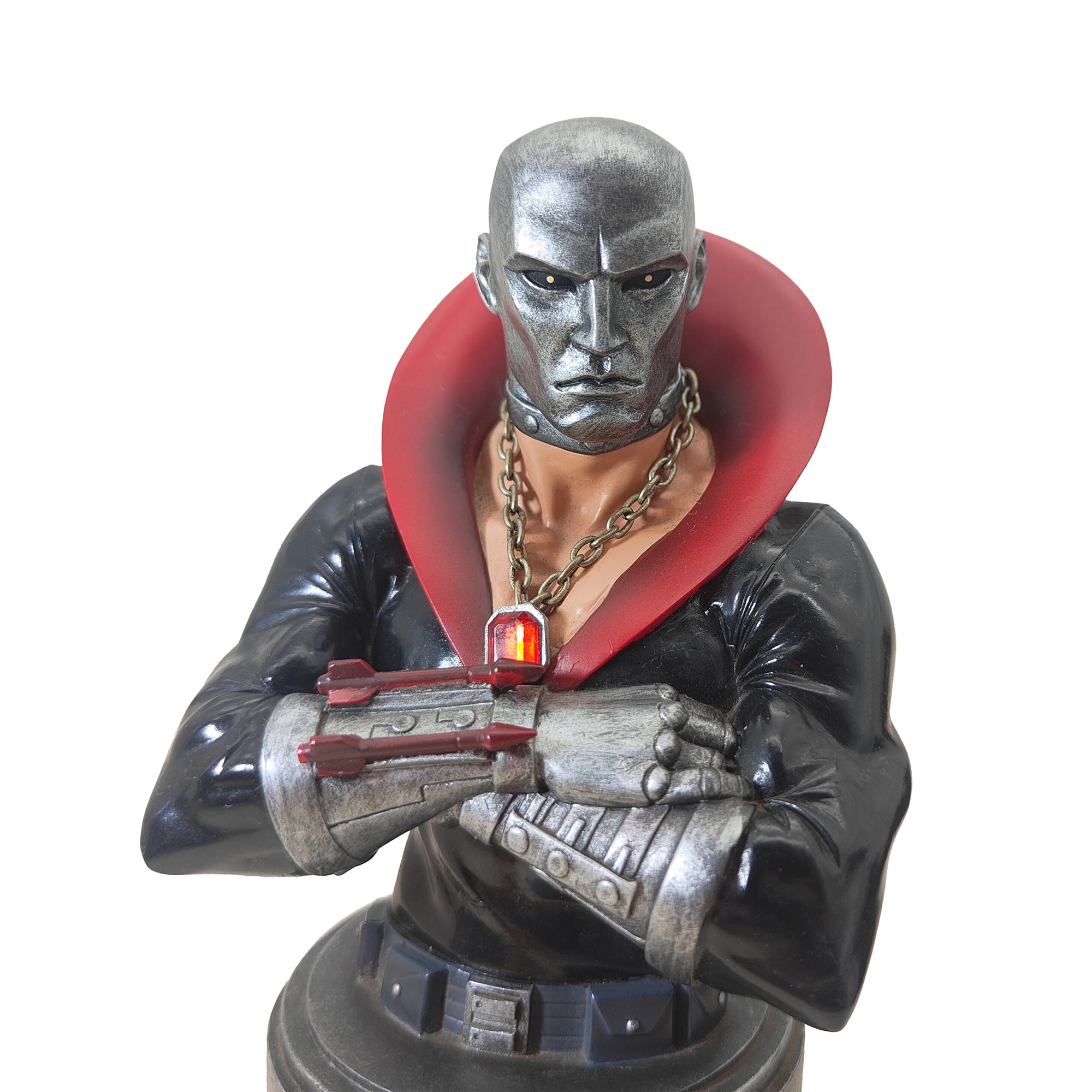 GI Joe Destro Mini Resin Bust Palisades Hasbro 15cm