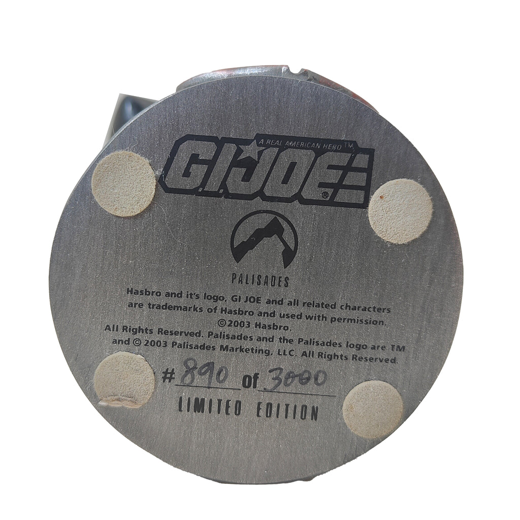 GI Joe Destro Mini Resin Bust Palisades Hasbro 15cm – Movie Icons & Heroes, Hasbro, 15 cm, 2003, pre-owned collector piece, Uncanny Collectibles Dublin Ireland