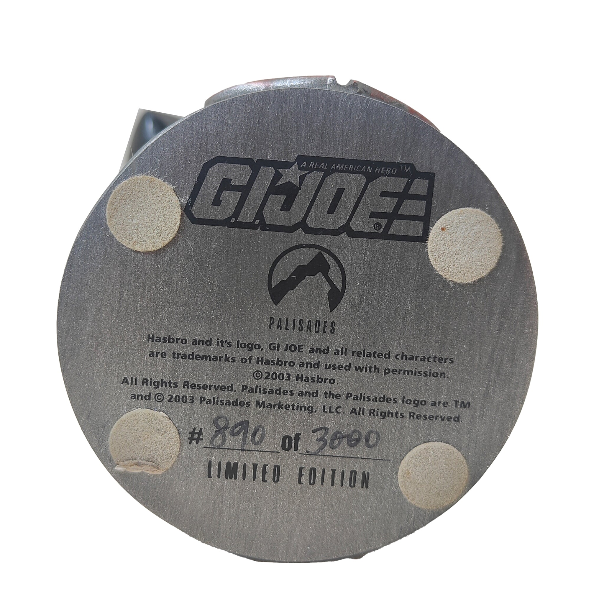 GI Joe Destro Mini Resin Bust Palisades Hasbro 15cm – Movie Icons & Heroes, Hasbro, 15 cm, 2003, pre-owned collector piece, Uncanny Collectibles Dublin Ireland