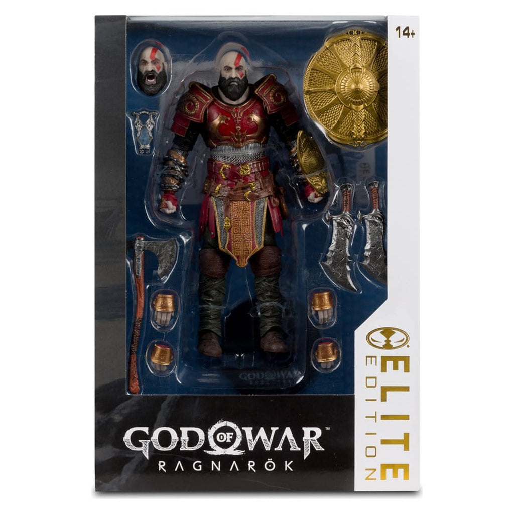 God of War Ragnarok Kratos McFarlane Elite Edition Action Figure