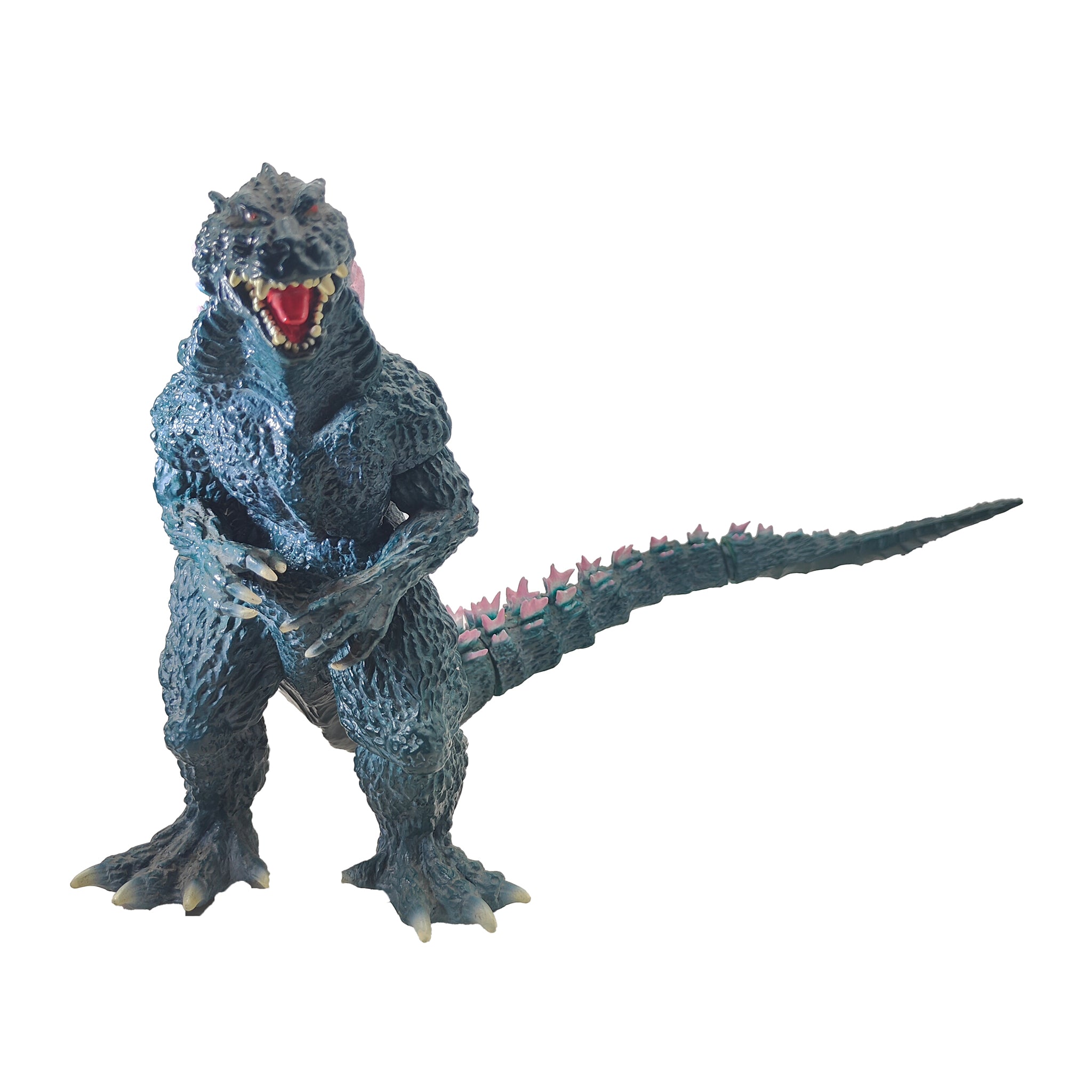 Godzilla Action Figure 2001 25cm Unlicensed No Brand – Movie Icons & Heroes, Vintage Brands, 25 cm, 2001, pre-owned collector piece, Uncanny Collectibles Dublin Ireland