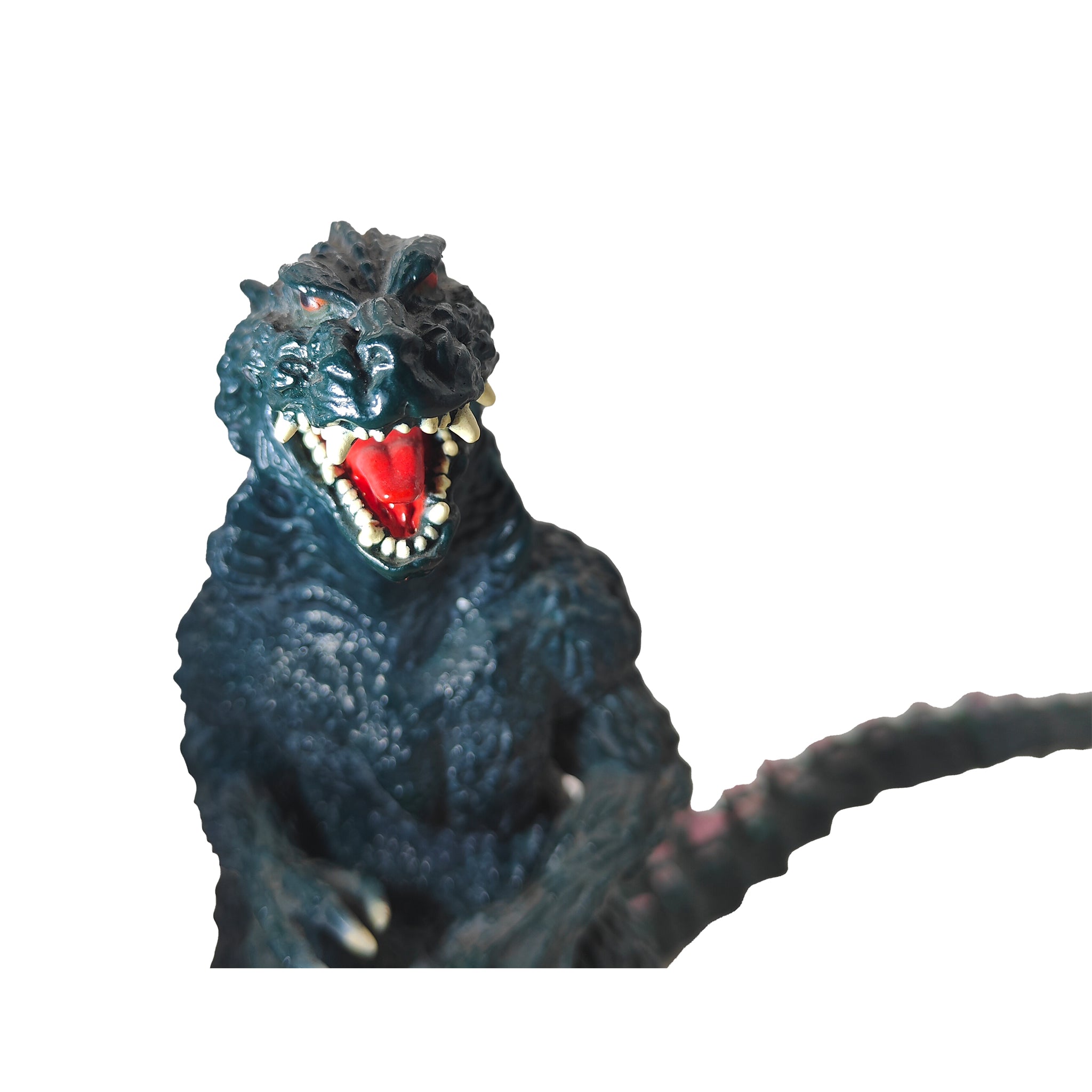 Godzilla Action Figure 2001 25cm Unlicensed No Brand – Movie Icons & Heroes, Vintage Brands, 25 cm, 2001, pre-owned collector piece, Uncanny Collectibles Dublin Ireland