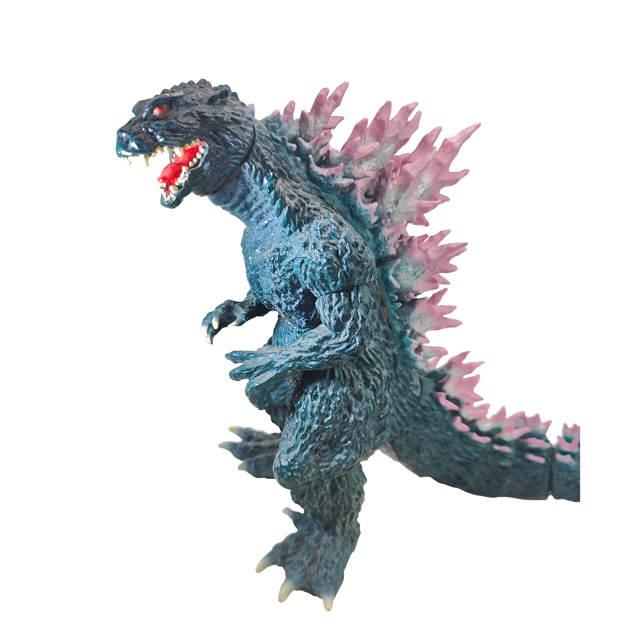 Godzilla Action Figure 2001 25cm Unlicensed No Brand – Movie Icons & Heroes, Vintage Brands, 25 cm, 2001, pre-owned collector piece, Uncanny Collectibles Dublin Ireland