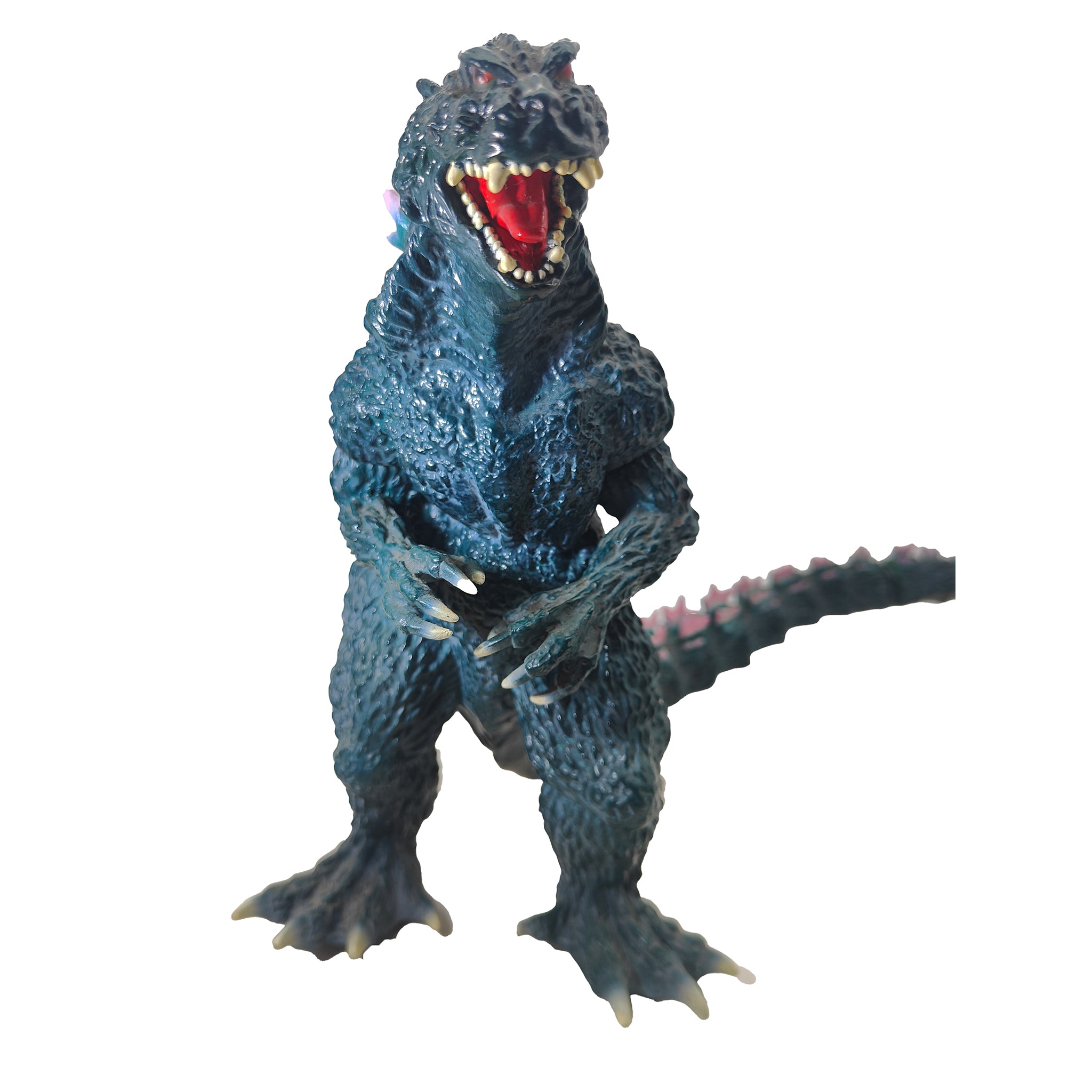 Godzilla Action Figure 2001 25cm Unlicensed No Brand – Movie Icons & Heroes, Vintage Brands, 25 cm, 2001, pre-owned collector piece, Uncanny Collectibles Dublin Ireland