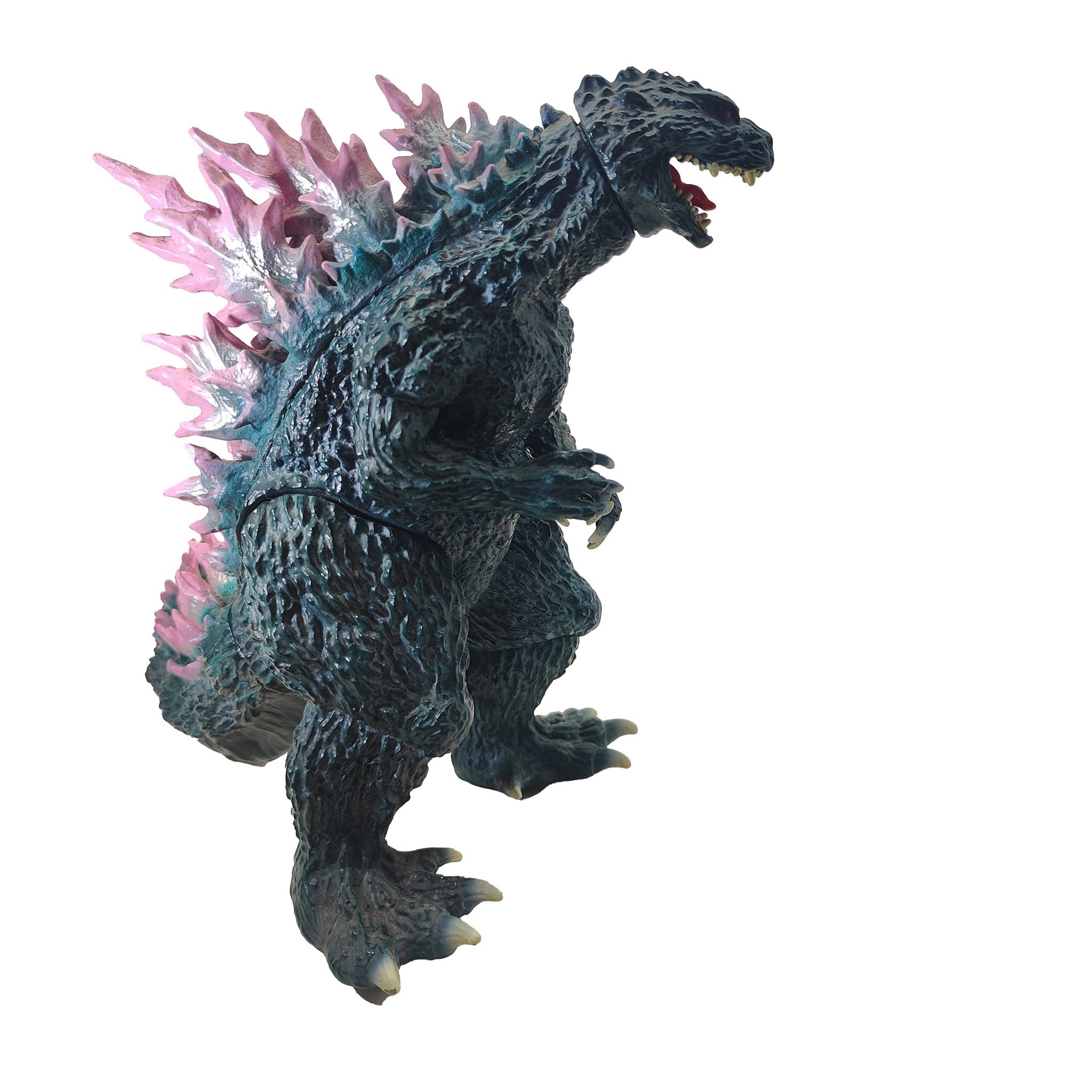 Godzilla Action Figure 2001 25cm Unlicensed No Brand – Movie Icons & Heroes, Vintage Brands, 25 cm, 2001, pre-owned collector piece, Uncanny Collectibles Dublin Ireland