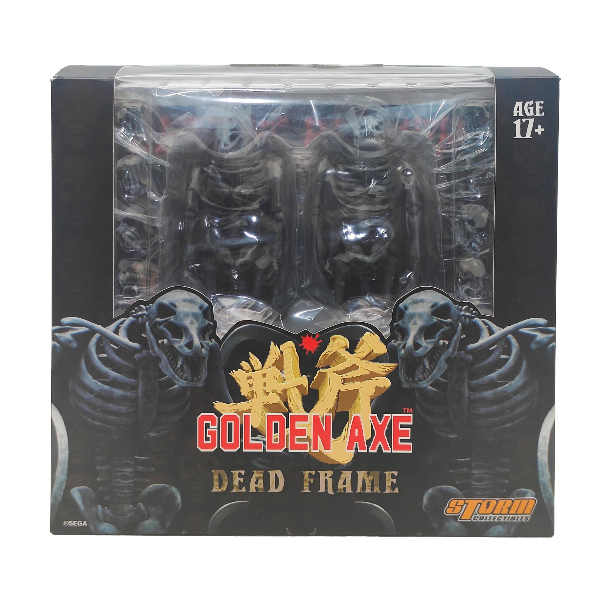 Golden Axe Skeleton Dead Frame Storm Collectibles Action Figure 2 Pack 2021 17 cm