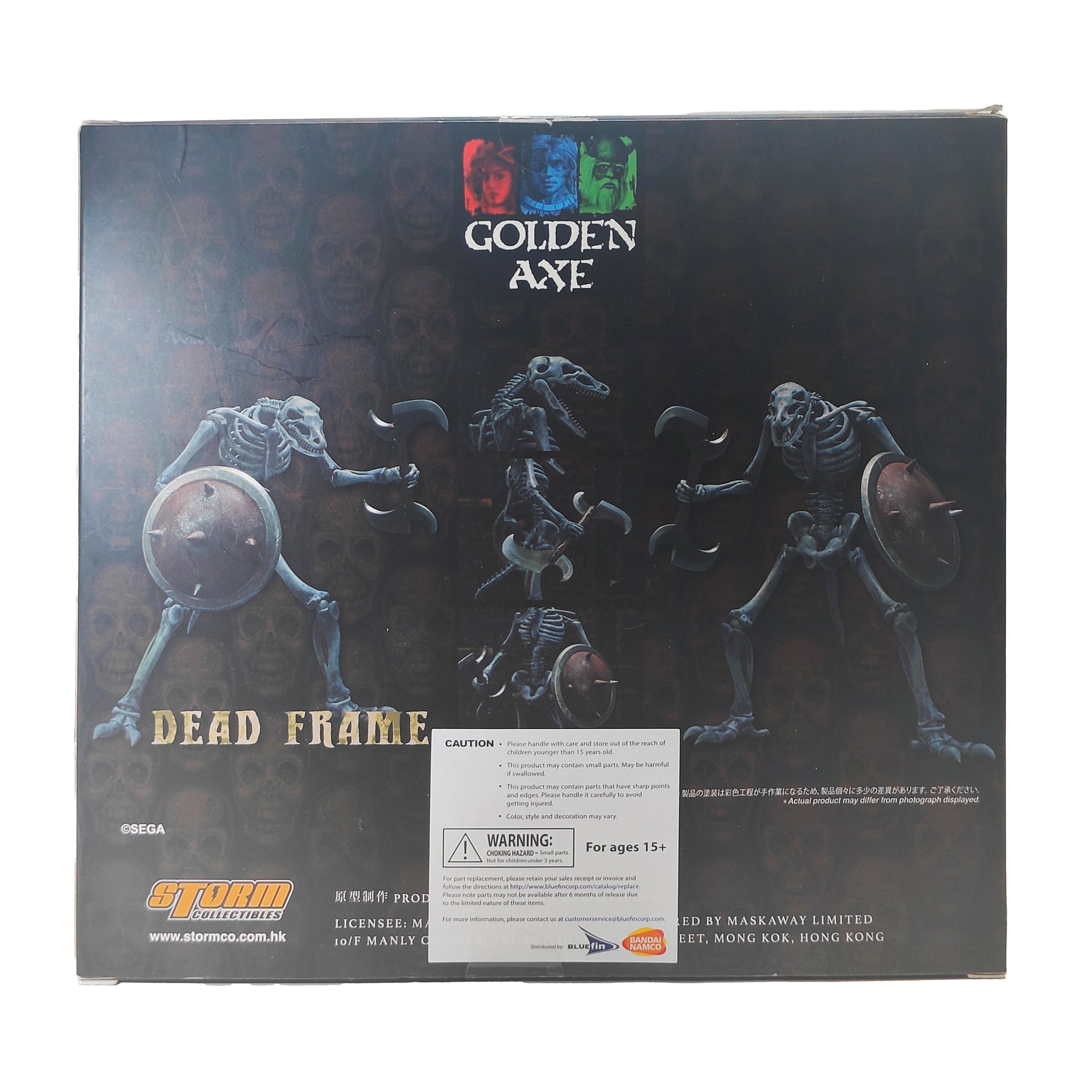 Golden Axe Skeleton Dead Frame Storm Collectibles Action Figure 2 Pack 2021 17 cm – Video Game Characters, Storm Collectibles, 17 cm, 2021, pre-owned collector piece, Uncanny Collectibles Dublin Ireland