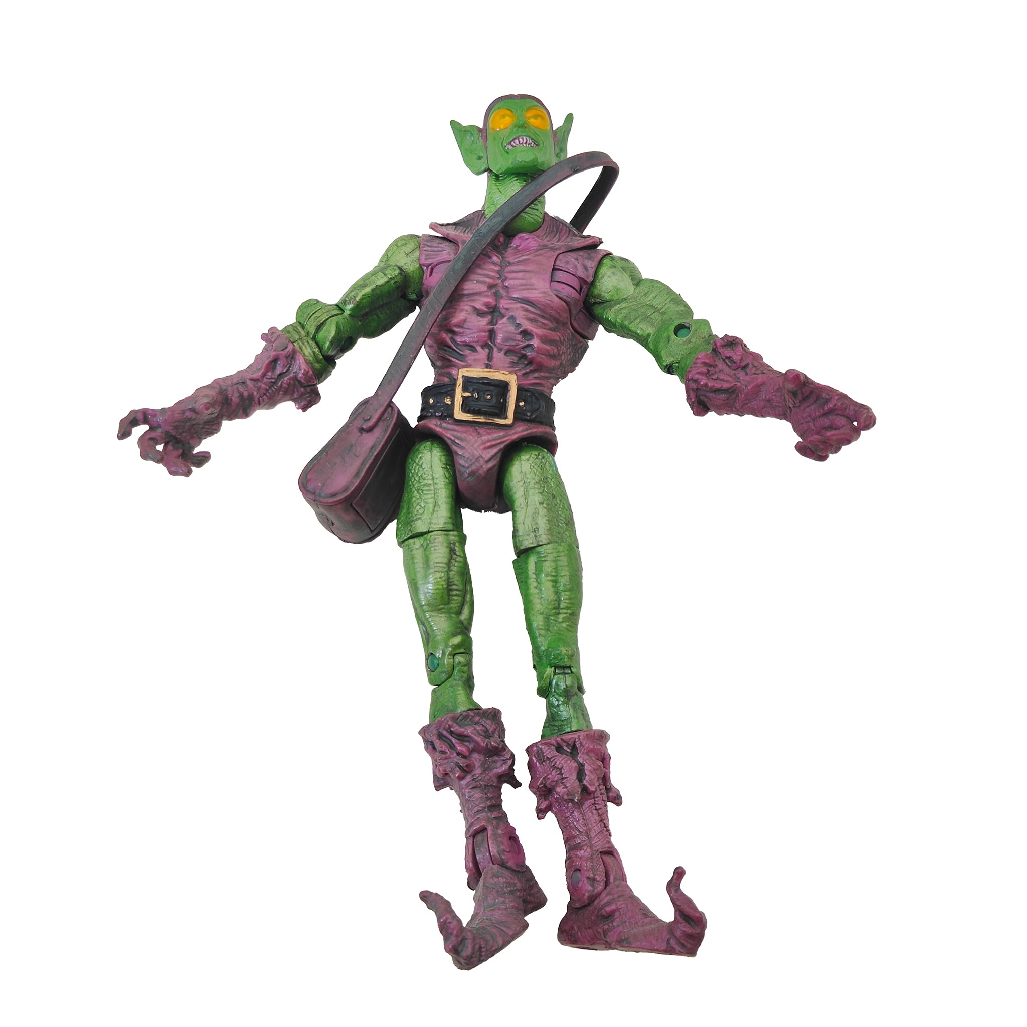 Green Goblin From Spider-Man vs Sinister 6 Box Set Marvel Legends Toy Biz 2004 15cm – Spider-Man, Toy Biz, 15 cm, 2004, pre-owned collector piece, Uncanny Collectibles Dublin Ireland