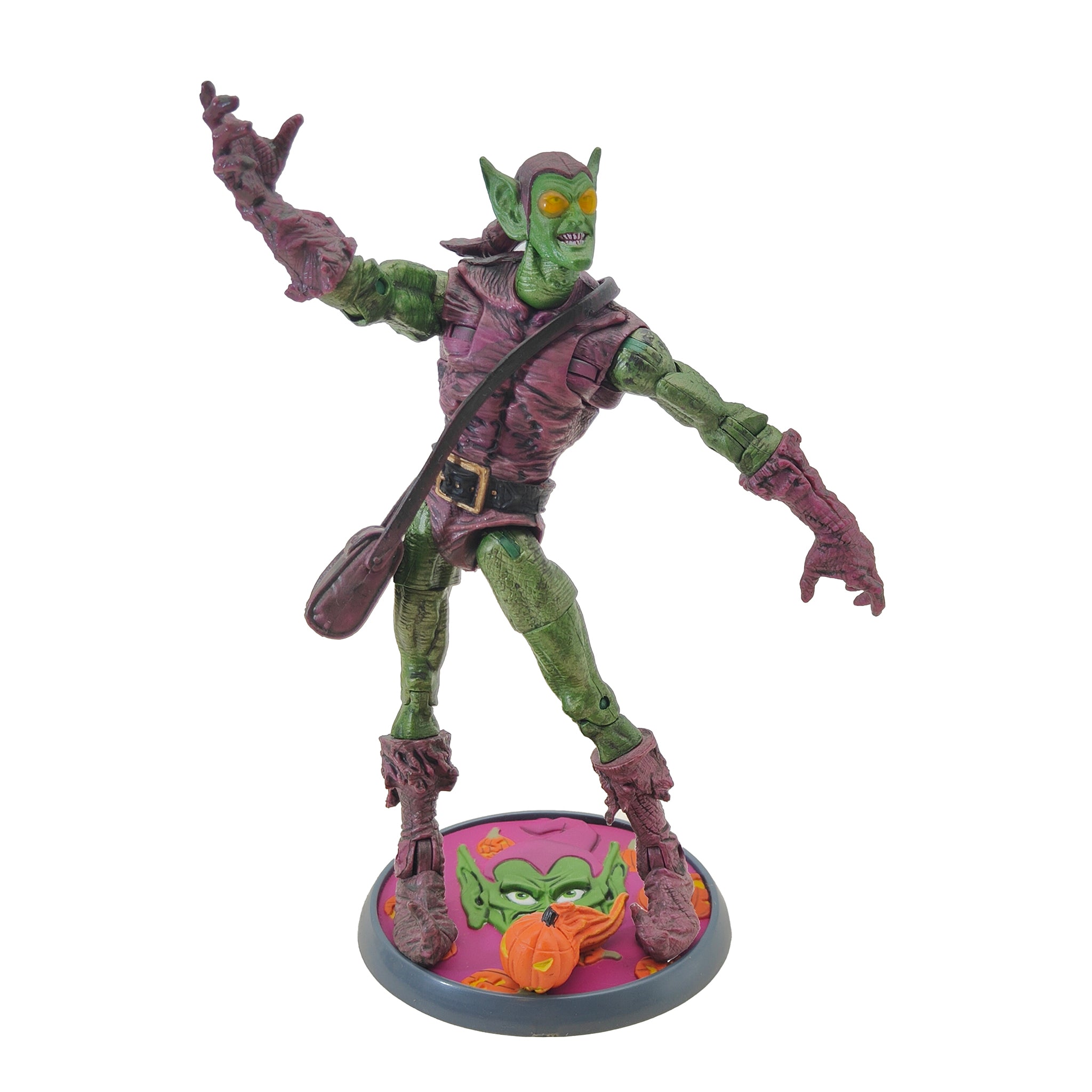 Green Goblin From Spider-Man vs Sinister 6 Box Set Marvel Legends Toy Biz 2004 15cm – Spider-Man, Toy Biz, 15 cm, 2004, pre-owned collector piece, Uncanny Collectibles Dublin Ireland