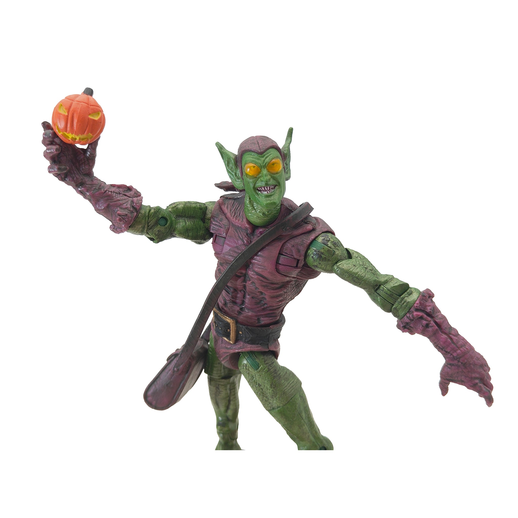 Green Goblin From Spider-Man vs Sinister 6 Box Set Marvel Legends Toy Biz 2004 15cm – Spider-Man, Toy Biz, 15 cm, 2004, pre-owned collector piece, Uncanny Collectibles Dublin Ireland