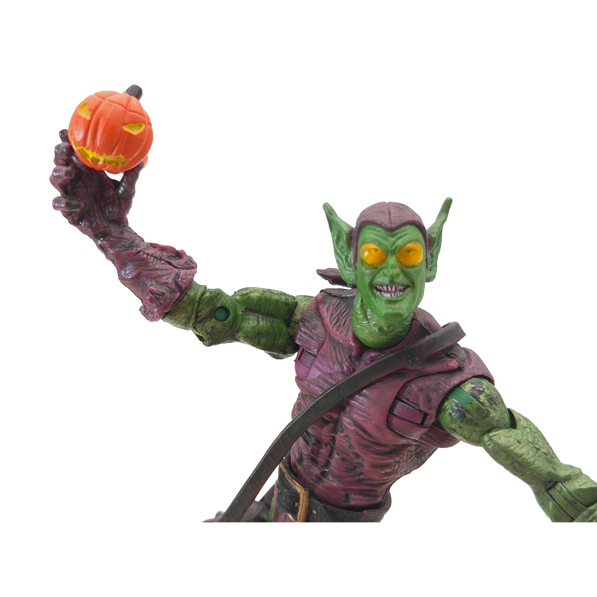 Green Goblin From Spider-Man vs Sinister 6 Box Set Marvel Legends Toy Biz 2004 15cm – Spider-Man, Toy Biz, 15 cm, 2004, pre-owned collector piece, Uncanny Collectibles Dublin Ireland
