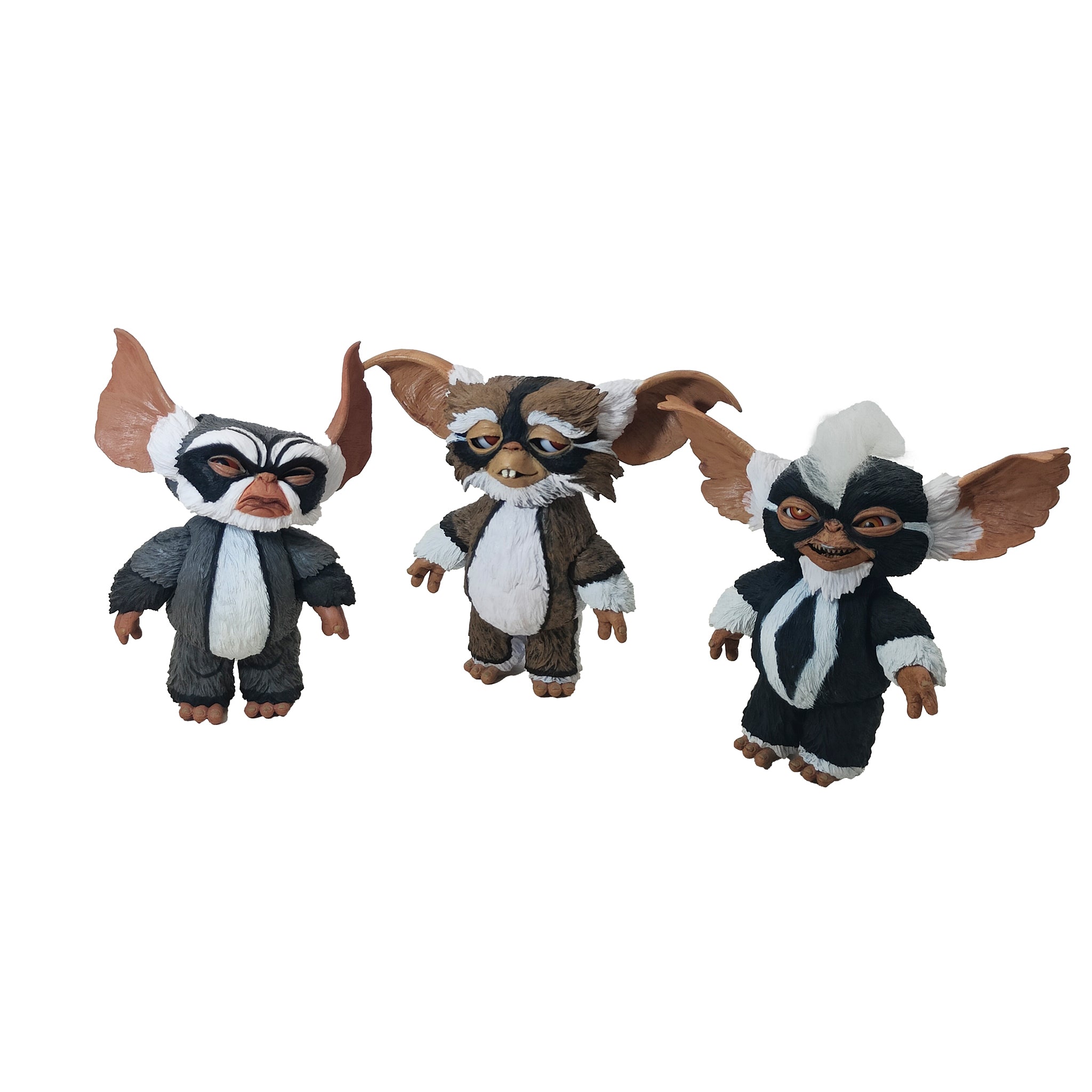 Gremlins Mogwai George Lenny Mohawk NECA 4 inch Figure Bundle