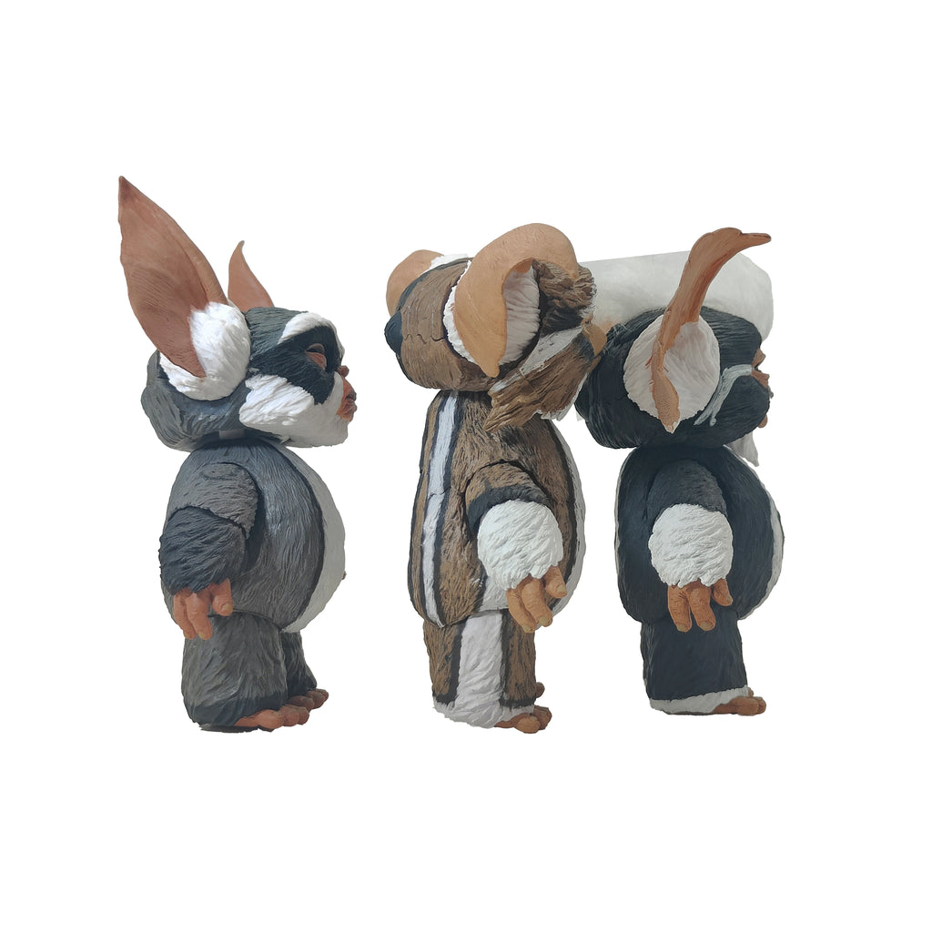 Gremlins Mogwai George Lenny Mohawk NECA 4 inch Figure Bundle