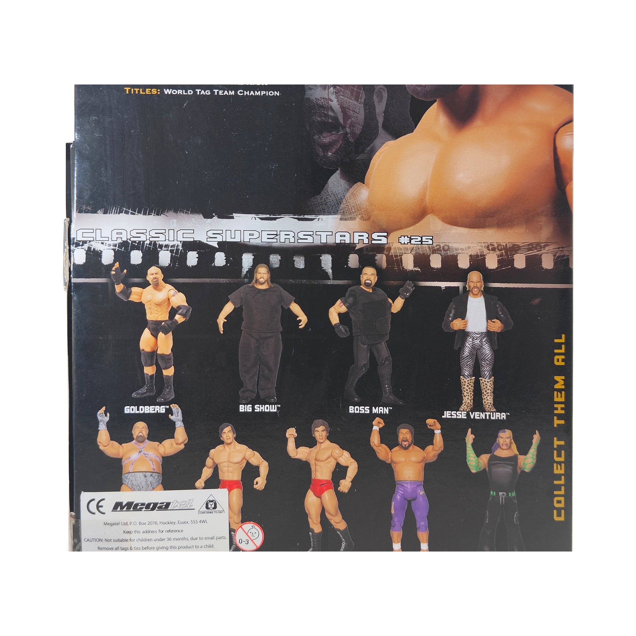 Haku WWE Classic Superstars Series 25 Jakks Pacific Action Figure 2009 18cm – WWE, JAKKS Pacific, 18 cm, 2009, pre-owned collector piece, Uncanny Collectibles Dublin Ireland