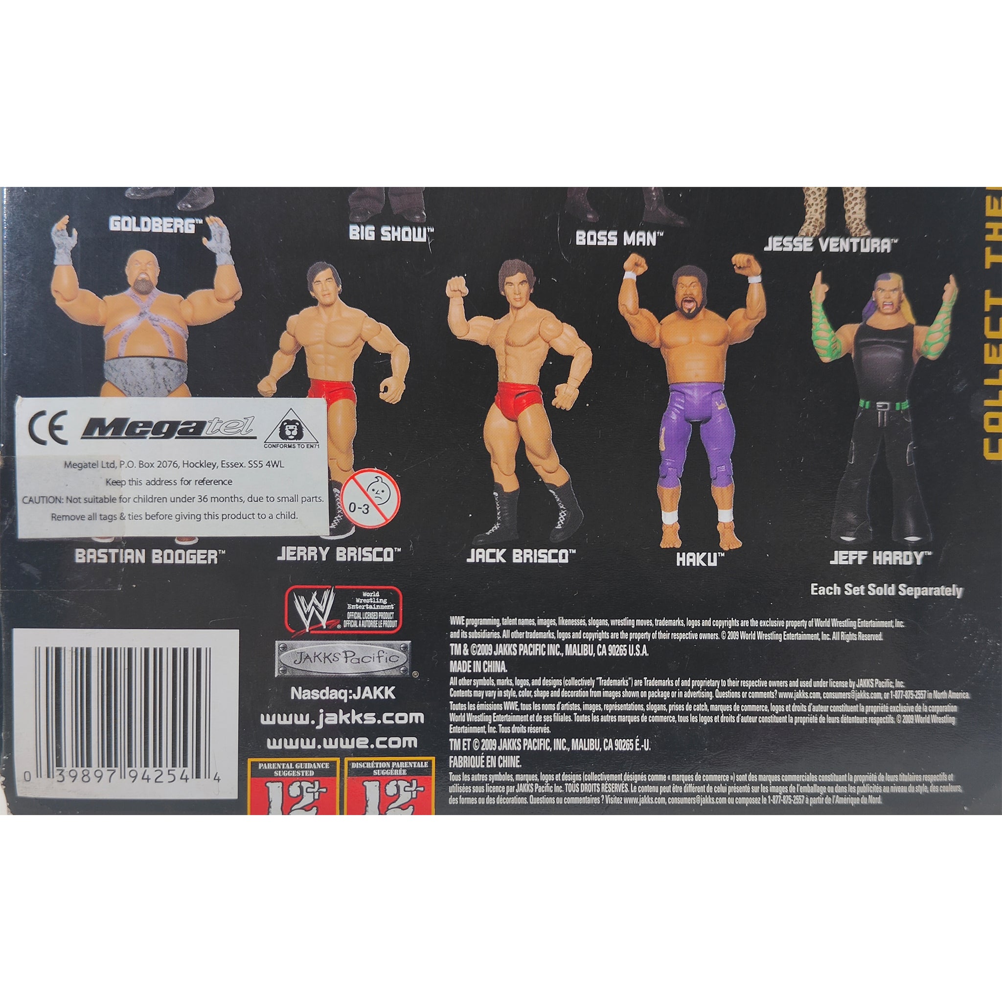 Haku WWE Classic Superstars Series 25 Jakks Pacific Action Figure 2009 18cm – WWE, JAKKS Pacific, 18 cm, 2009, pre-owned collector piece, Uncanny Collectibles Dublin Ireland