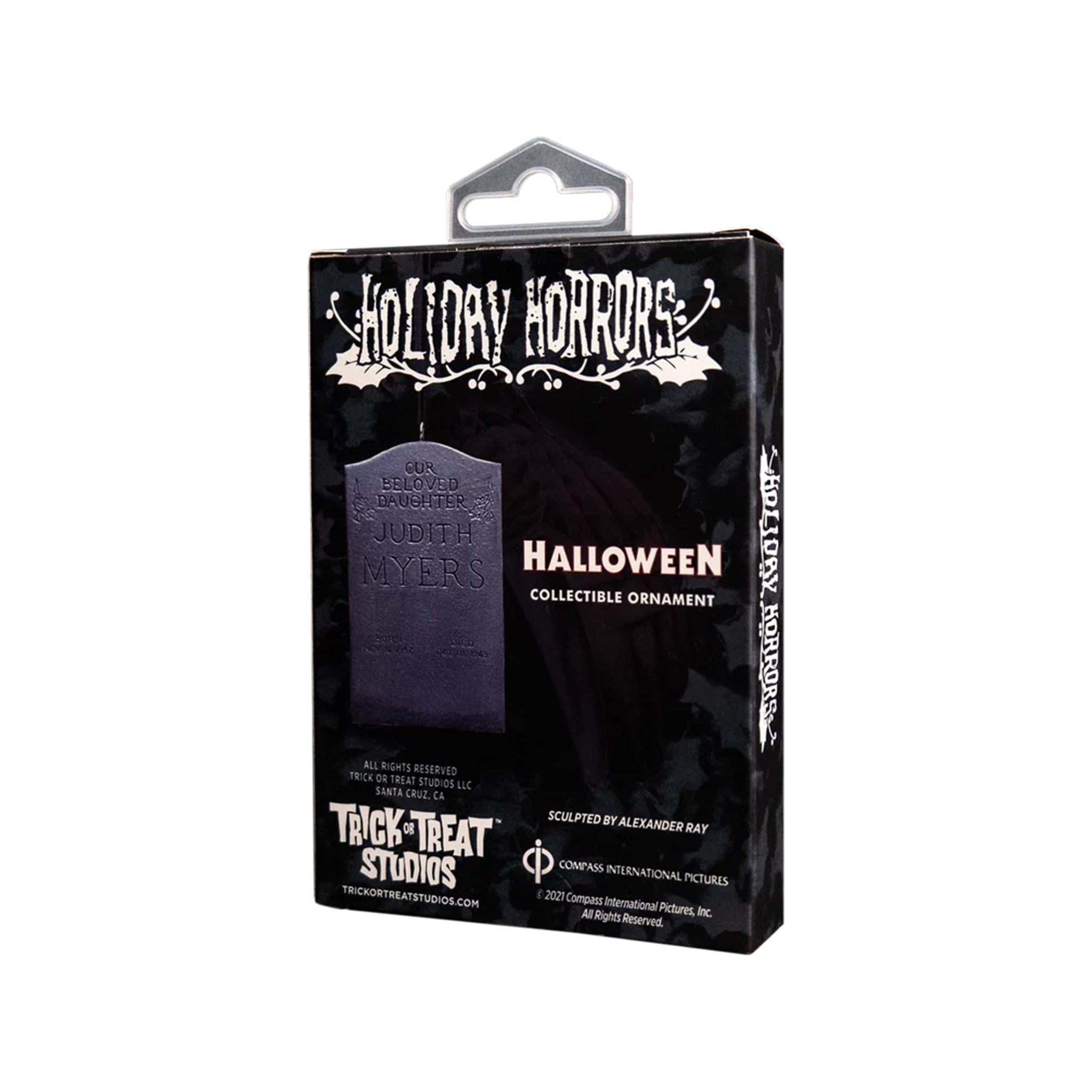 Halloween 1978 Judith Myers Tombstone Trick Or Treat Studios Holiday Horrors Ornament 9cm – Halloween, Trick or Treat Studios, 9 cm, 1978, brand new collector item, Uncanny Collectibles Dublin Ireland