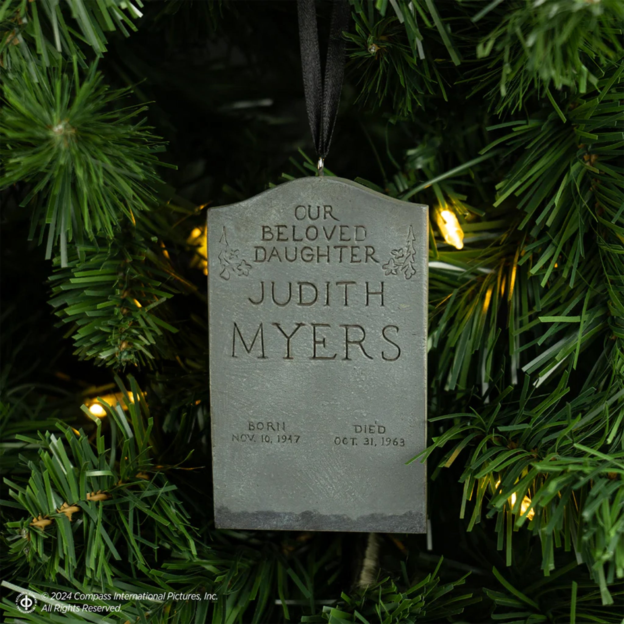 Halloween 1978 Judith Myers Tombstone Trick Or Treat Studios Holiday Horrors Ornament 9cm – Halloween, Trick or Treat Studios, 9 cm, 1978, brand new collector item, Uncanny Collectibles Dublin Ireland