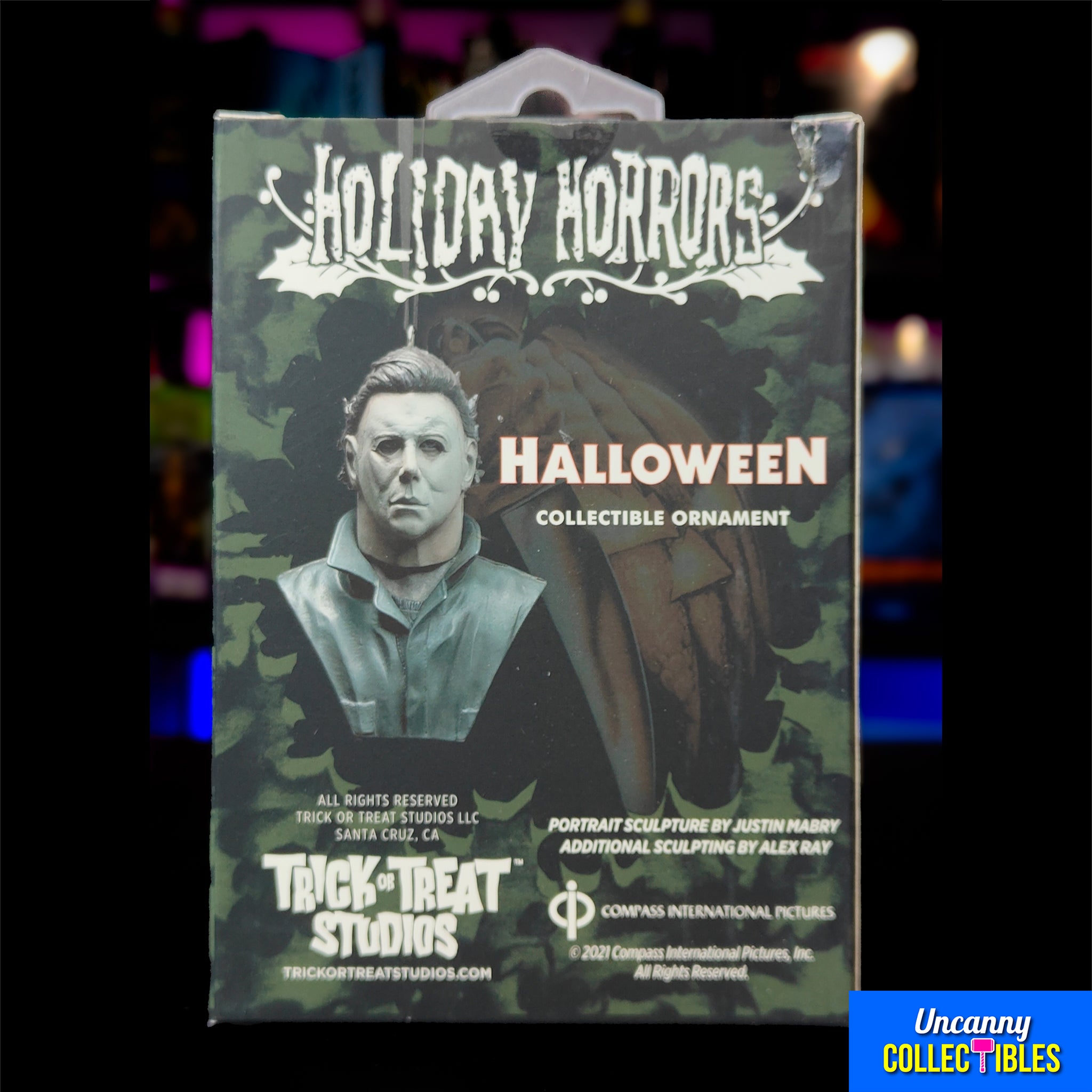 Halloween 1978 Michael Myers Trick Or Treat Studios Holiday Horrors Ornament 9cm