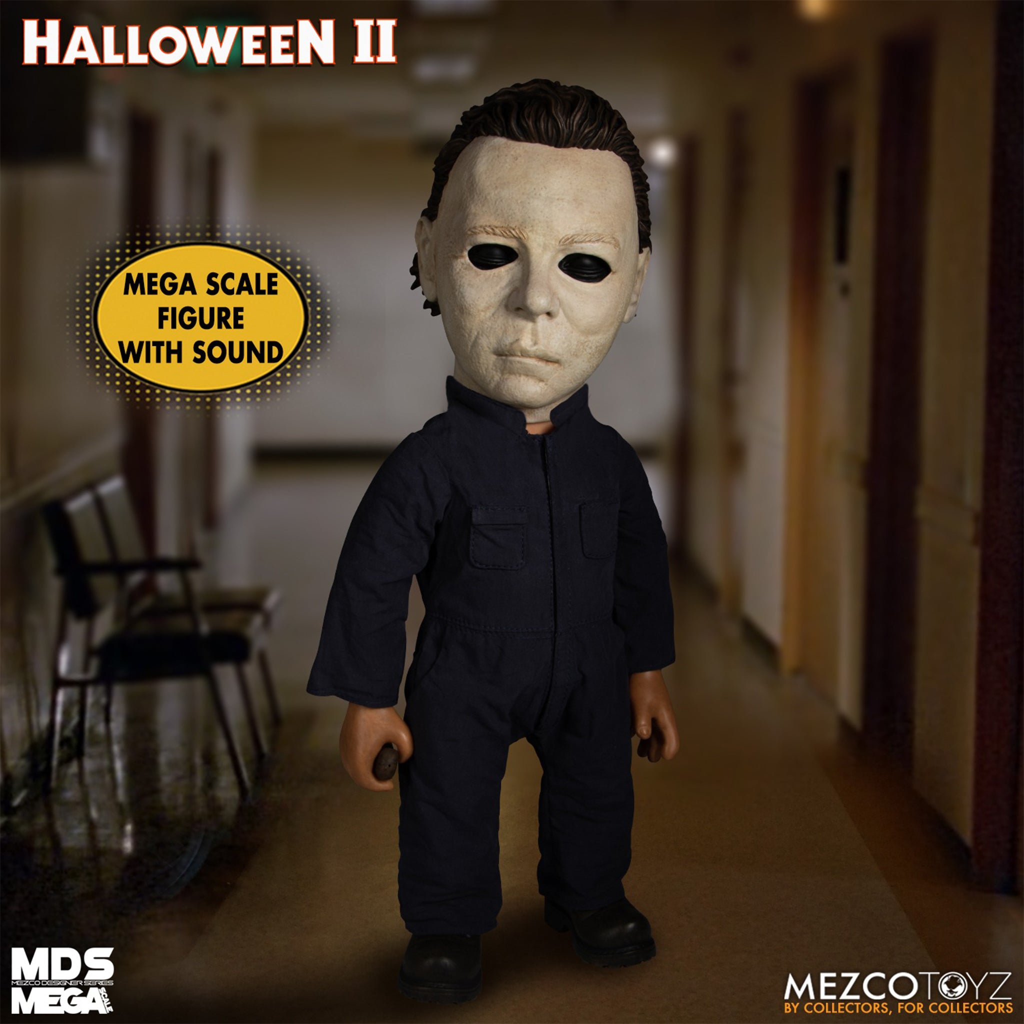 Halloween 2 Michael Myers MDS Mega Scale Mezco Toyz Figure with Sound – photo 2 of 9