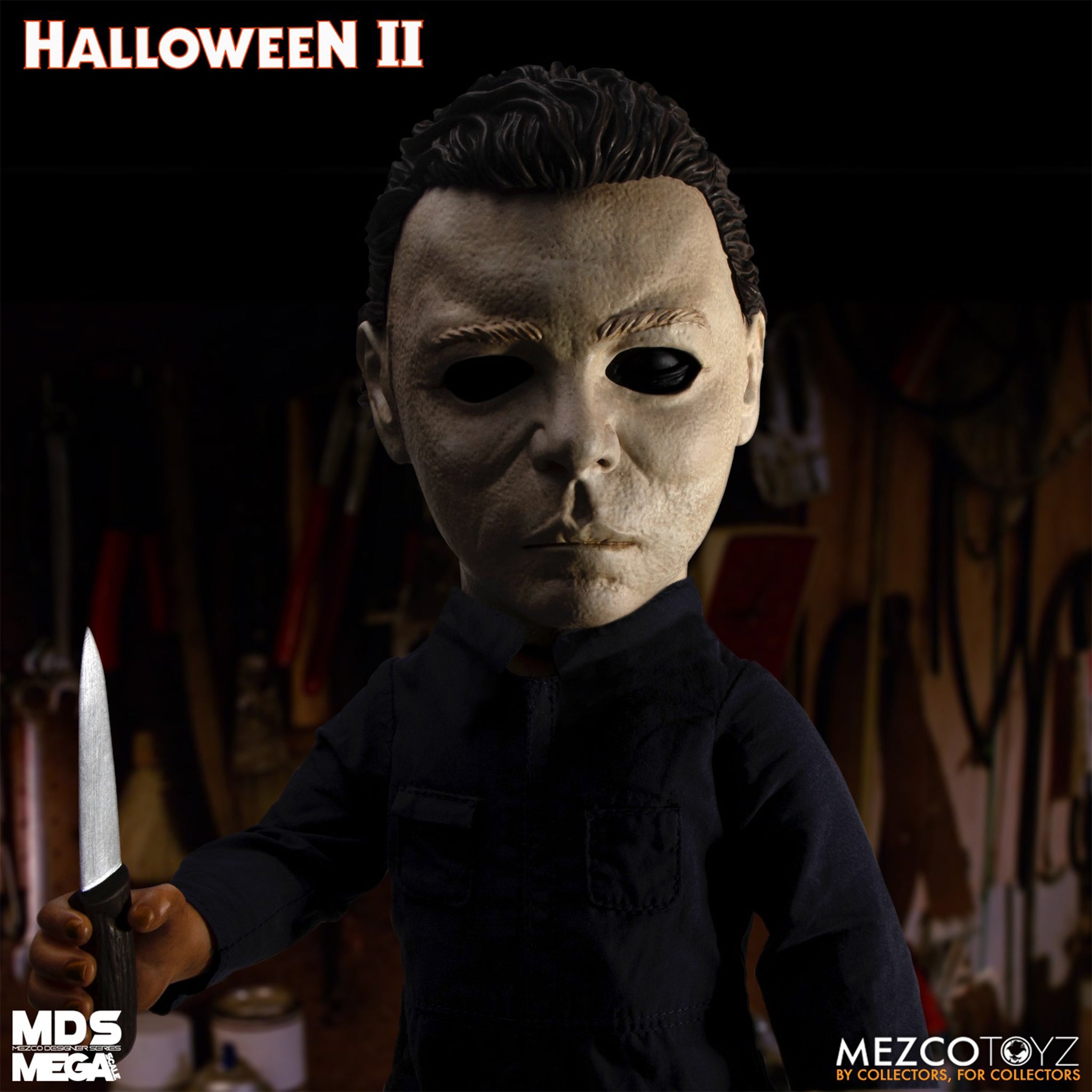Halloween 2 Michael Myers MDS Mega Scale Mezco Toyz Figure with Sound – photo 8 of 9