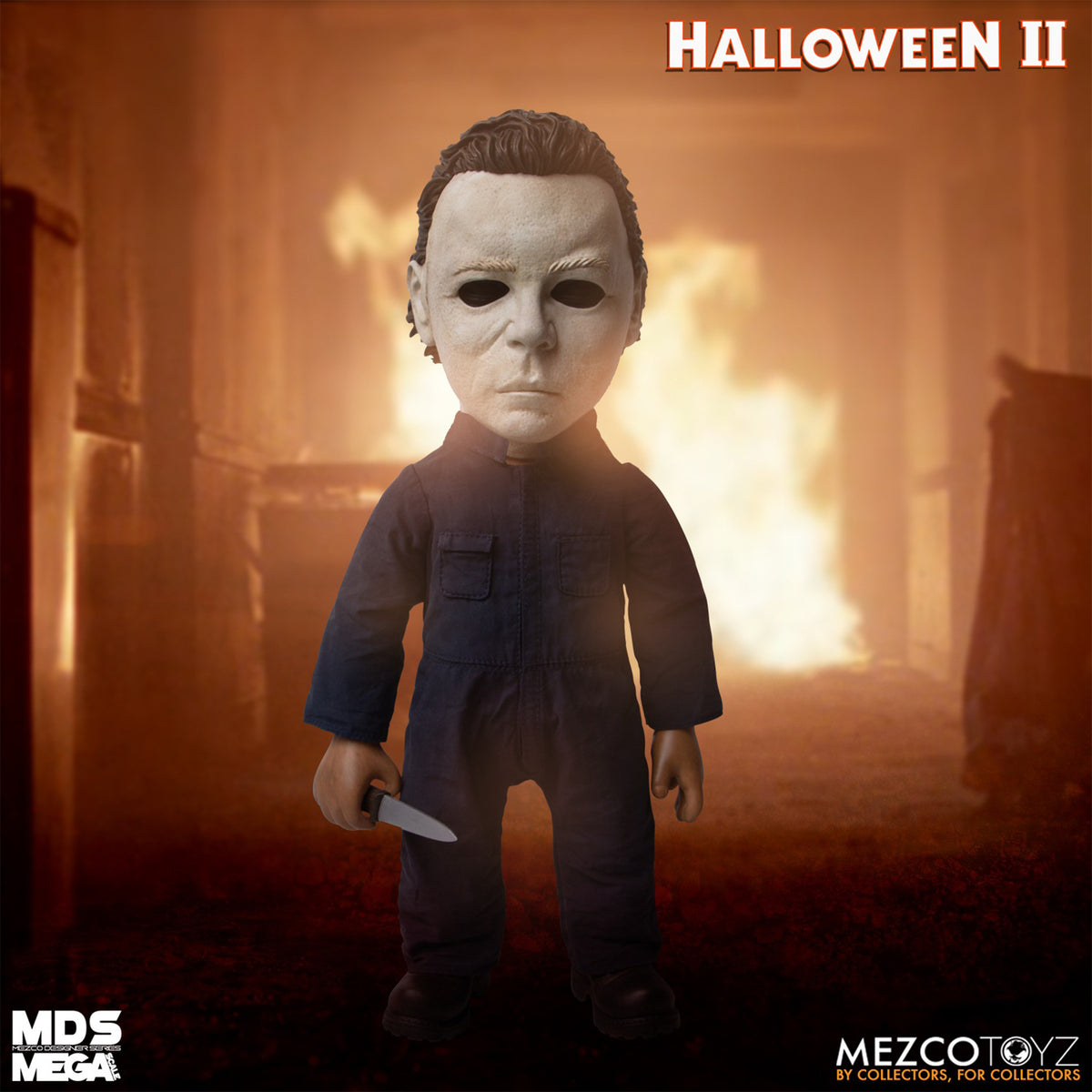 Halloween 2 Michael Myers MDS Mega Scale Mezco Toyz Figure with Sound – photo 3 of 9