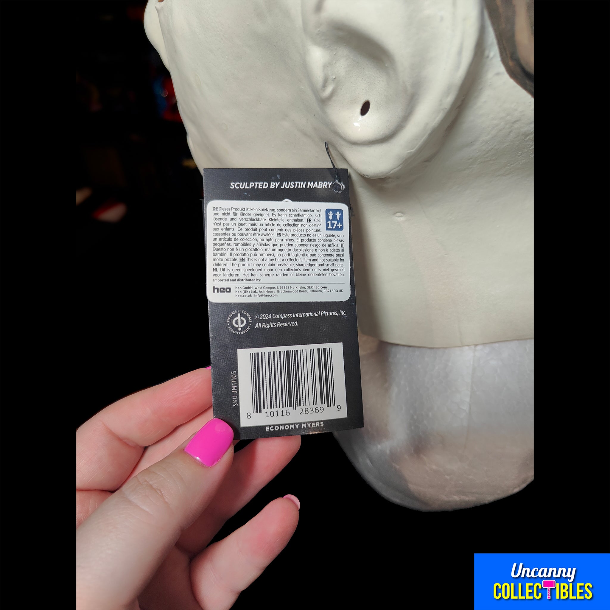 Halloween II Michael Myers Economy Trick Or Treat Studios Mask – Halloween, Trick or Treat Studios, 35 cm, 2024, brand new collector item, Uncanny Collectibles Dublin Ireland