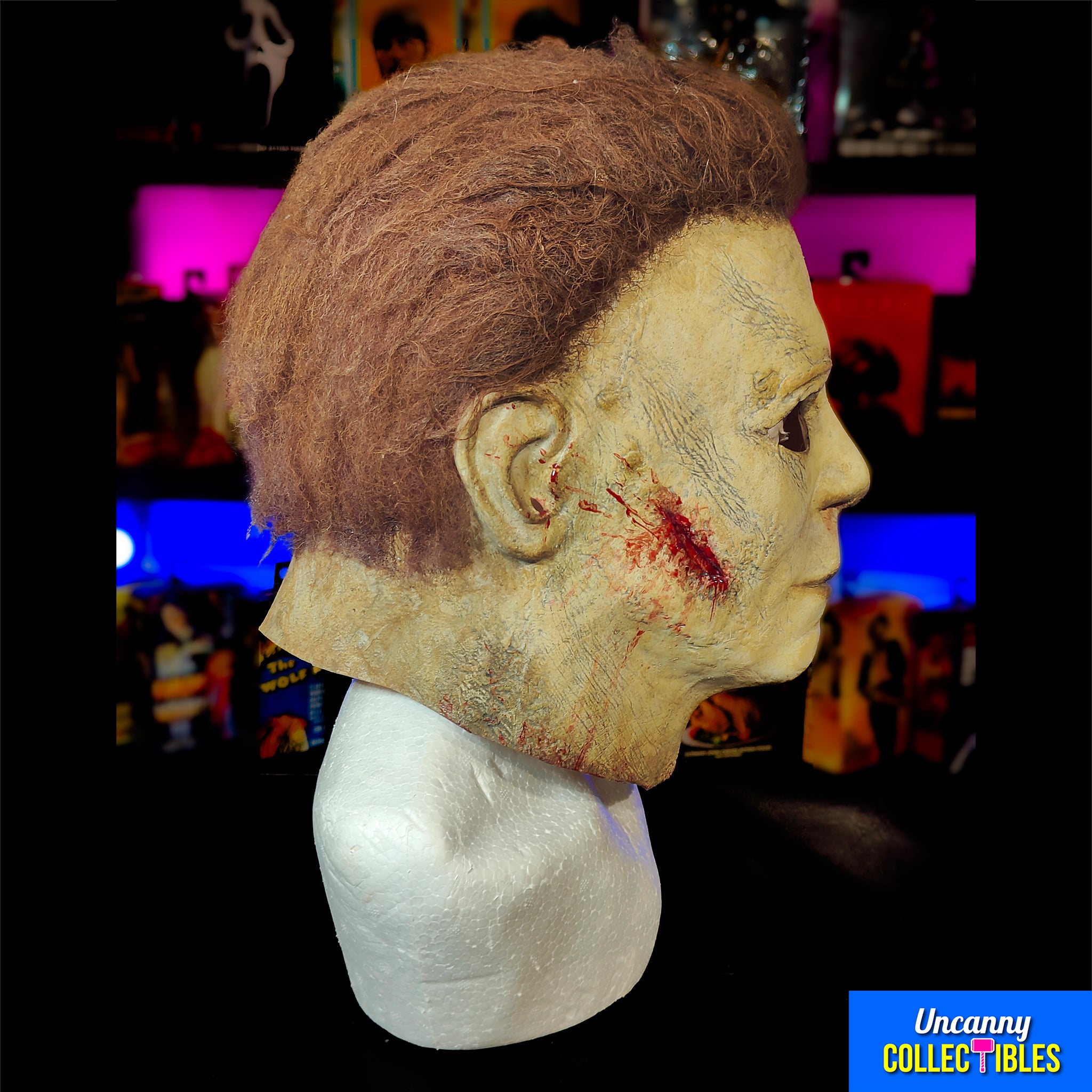 Halloween Kills Michael Myers Mask Dean Knight Custom Rehaul Signed Photo Bundle