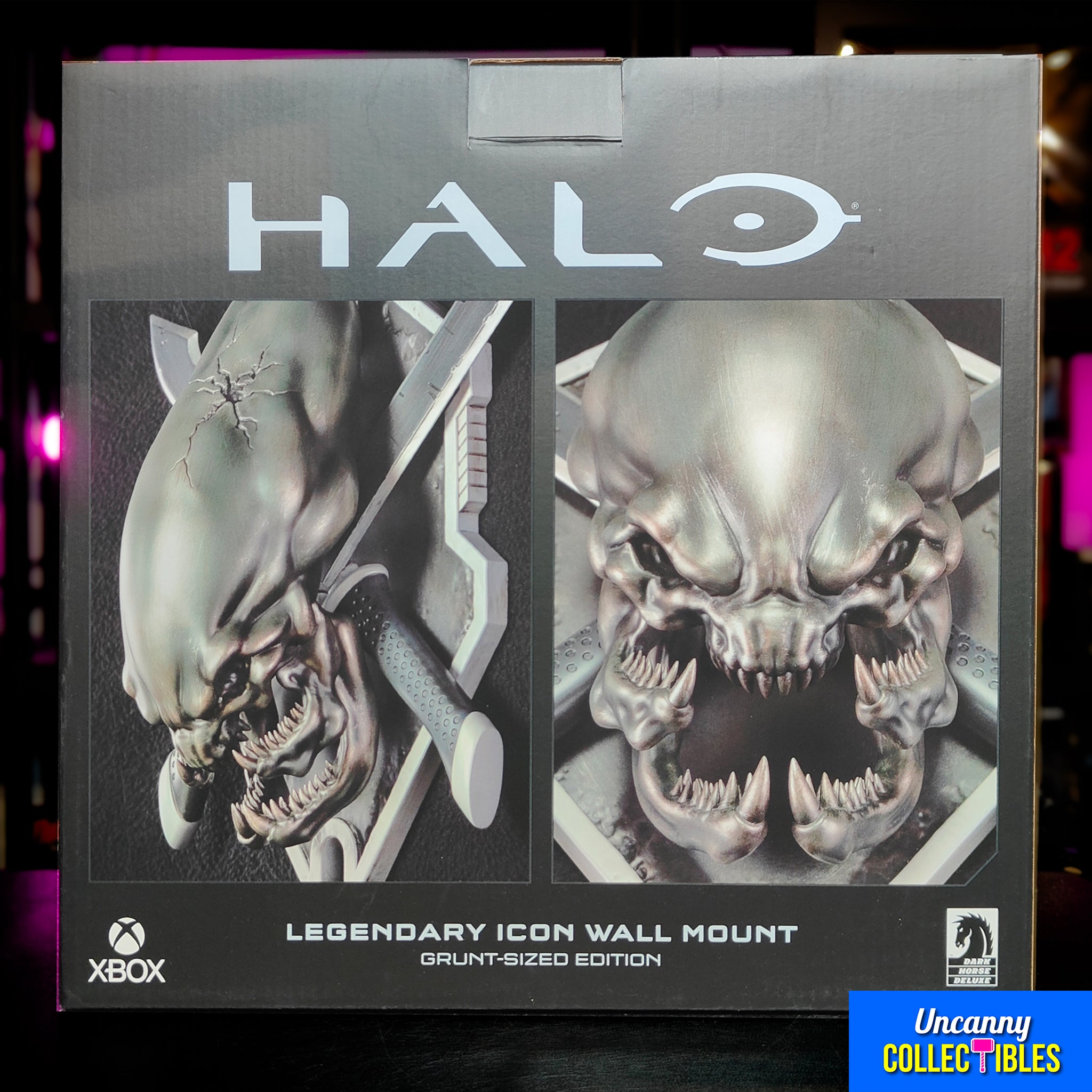 Halo Legendary Icon Wall Mount Grunt Sized Edition Dark Horse Collectibles – Video Game Characters, Dark Horse Collectibles, 25 cm, brand new collector item, Uncanny Collectibles Dublin Ireland