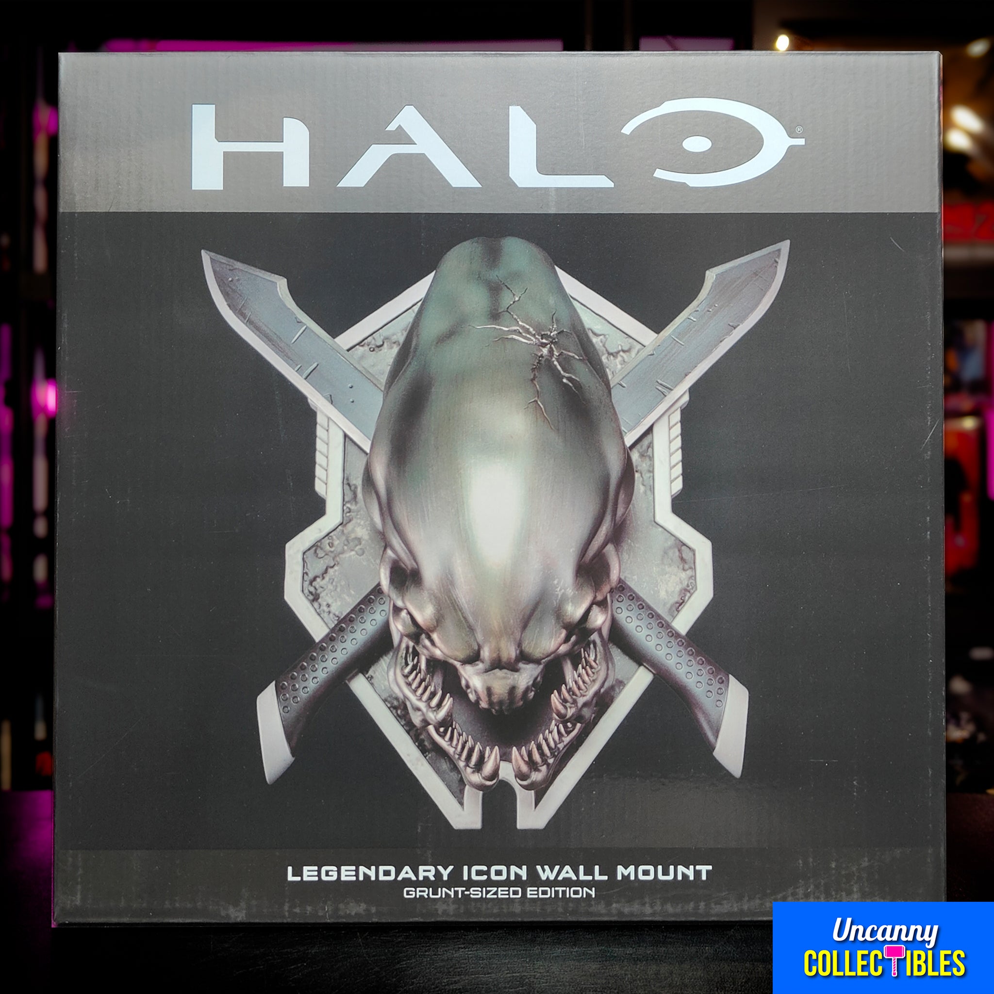Halo Legendary Icon Wall Mount Grunt Sized Edition Dark Horse Collectibles – Video Game Characters, Dark Horse Collectibles, 25 cm, brand new collector item, Uncanny Collectibles Dublin Ireland