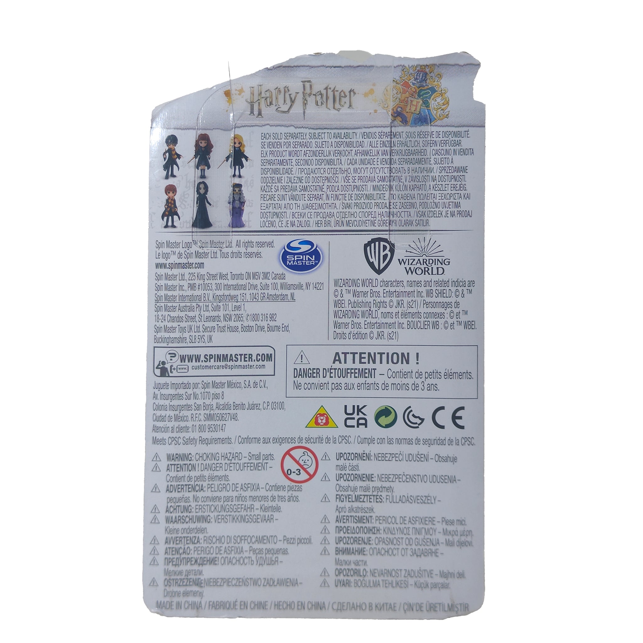 Harry Potter Wizarding World Magical Minis Severus Snape Spin Master 2020 7cm – Movie Icons & Heroes, Spinmaster, 7 cm, 2020, pre-owned collector piece, Uncanny Collectibles Dublin Ireland