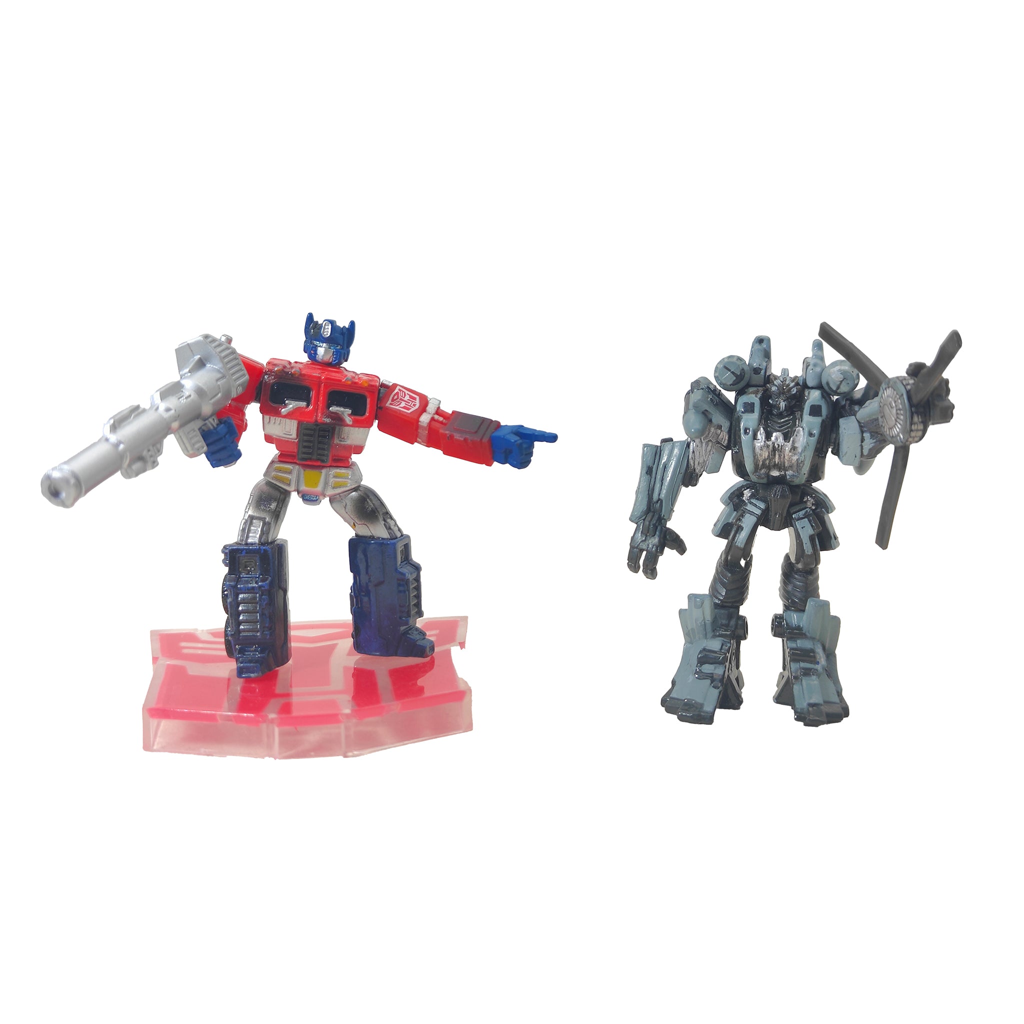 Hasbro Transformers Optimus Prime and Blackout Mini Figure Bundle