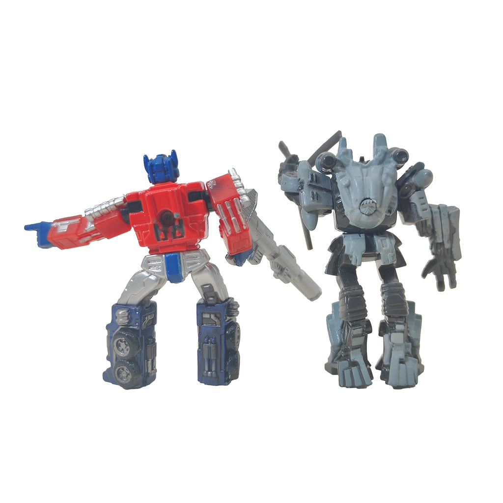 Hasbro Transformers Optimus Prime and Blackout Mini Figure Bundle