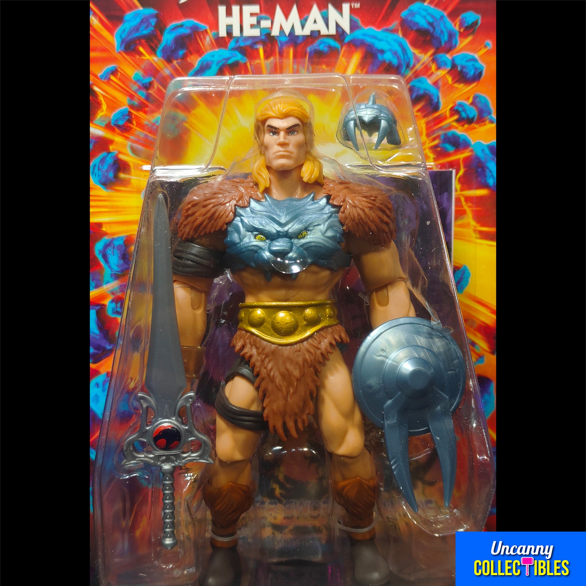 He-Man Masters of the Universe x ThunderCats Mattel Action Figure 2025 14 cm – Thundercats, Mattel, 14 cm, 2025, brand new collector item, Uncanny Collectibles Dublin Ireland
