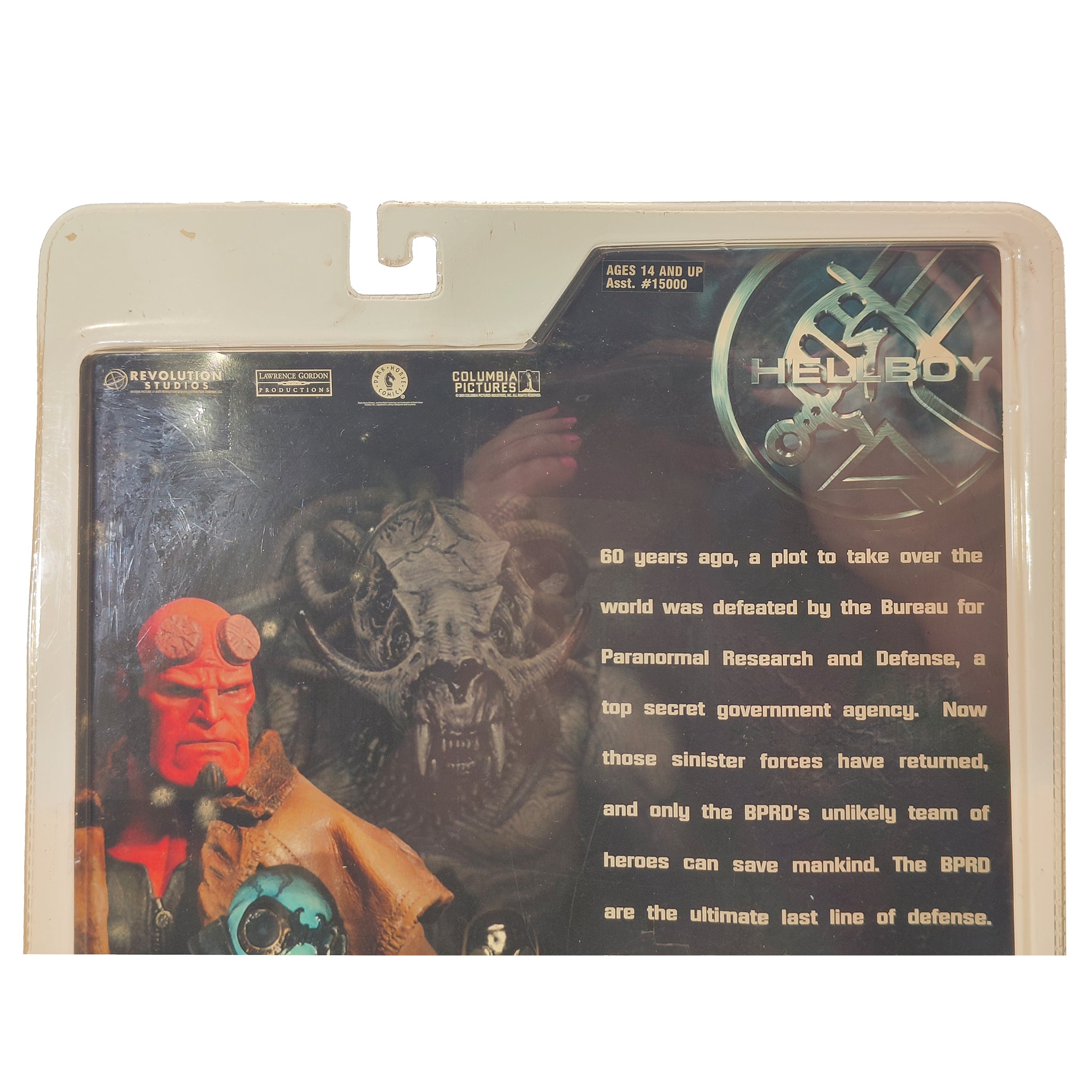 Hellboy 2004 Movie Raputin With Baby Hellboy Mezco Toyz Action Figure 18cm – Movie Icons & Heroes, Mezco Toyz, 18 cm, 2004, pre-owned collector piece, Uncanny Collectibles Dublin Ireland